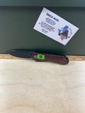 CIVIVI #22 Elementum Slip Joint Knife Guibourtia Wood. Light usage. Broken Handle. (MSRP $65.00 NEW)