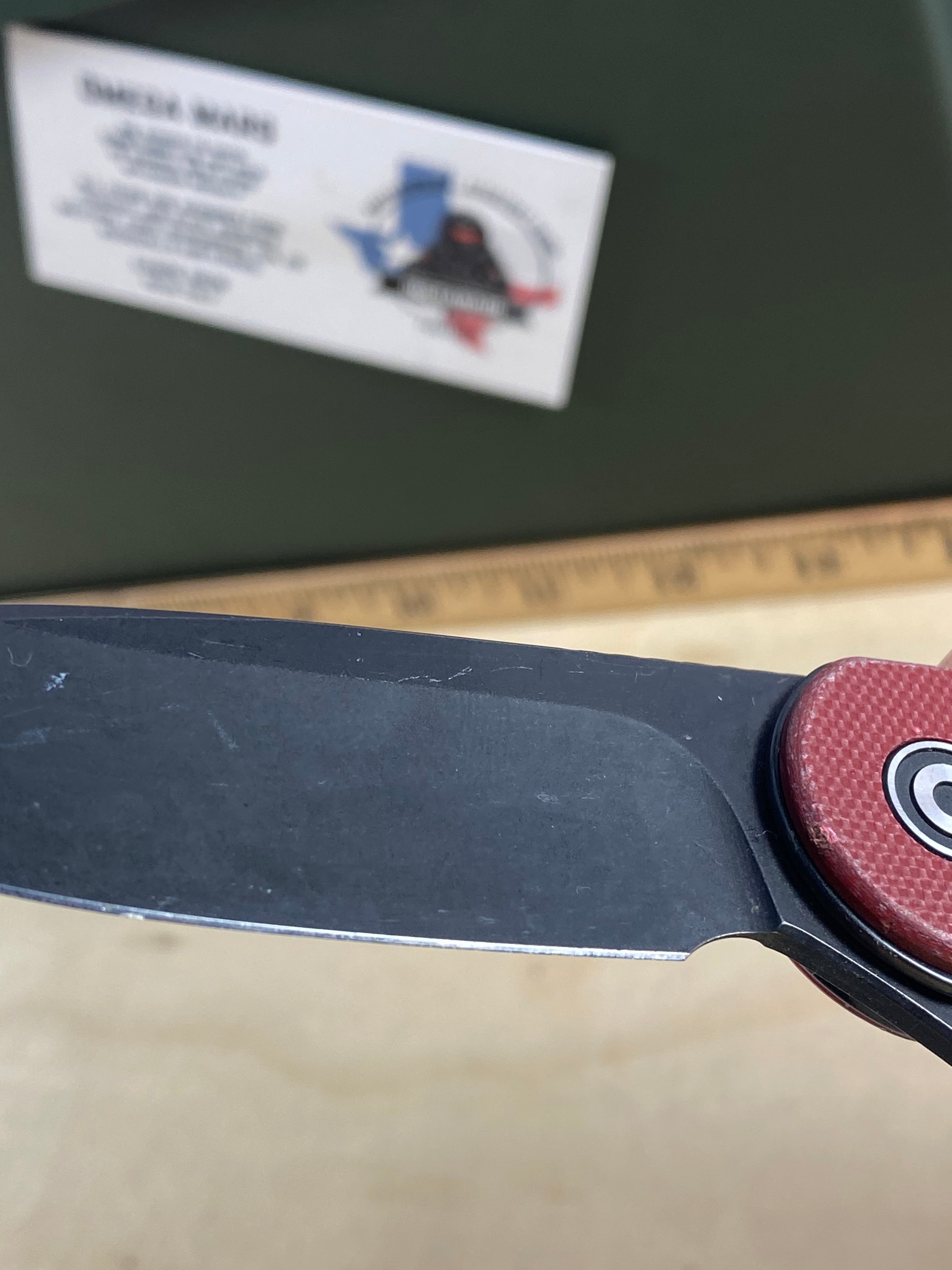 CIVIVI #24 Elementum Flipper Knife G10 Handle. Light usage. (MSRP $59.00 NEW)
