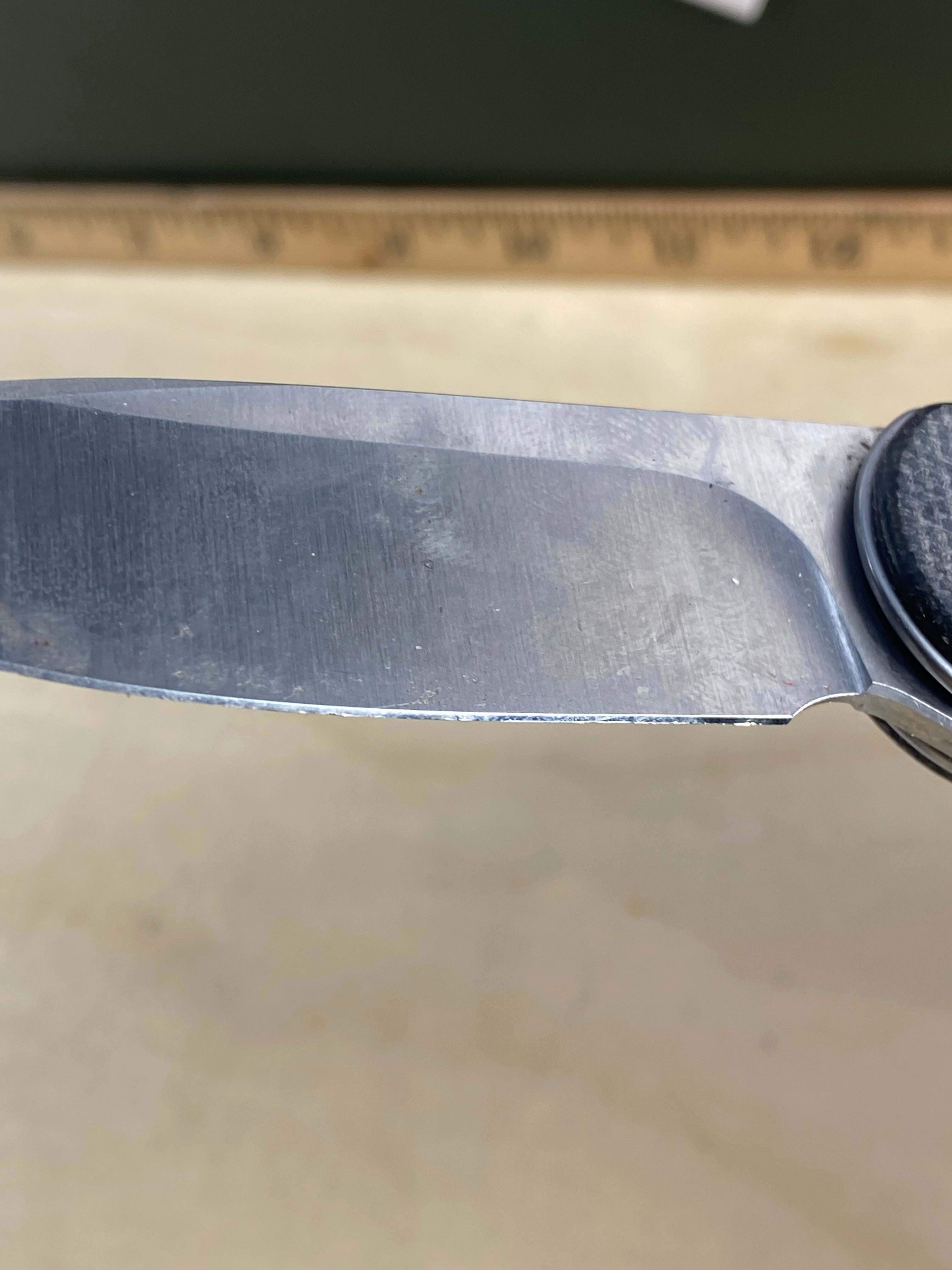 CIVIVI #26 Elementum Flipper Knife Micarta Handle. Light usage. Dirty. (MSRP $61.80 NEW)