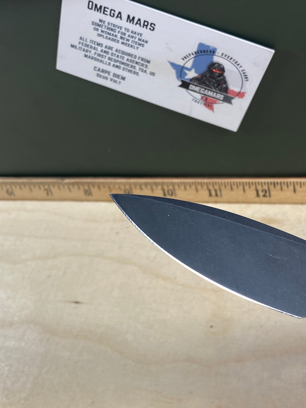 CIVIVI #31 Mini Praxis Flipper Knife G10 Handle. Light usage. (MSRP $35.00 NEW)