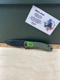 CIVIVI #34 Mini Praxis Flipper Knife G10 Handle. Light usage. Chips on blade (MSRP $35.00 NEW)