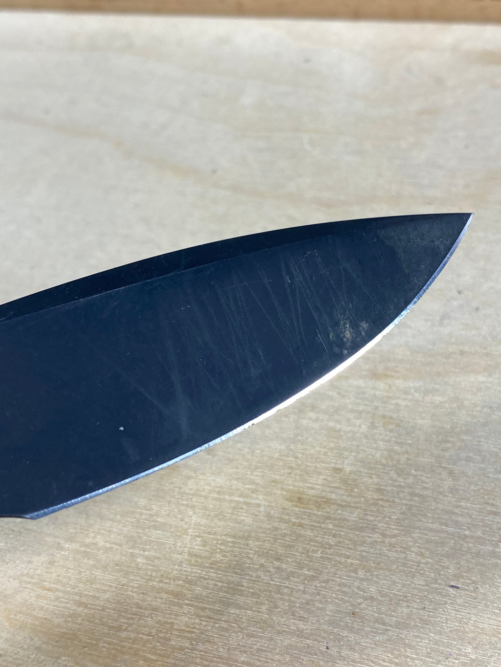 CIVIVI #34 Mini Praxis Flipper Knife G10 Handle. Light usage. Chips on blade (MSRP $35.00 NEW)