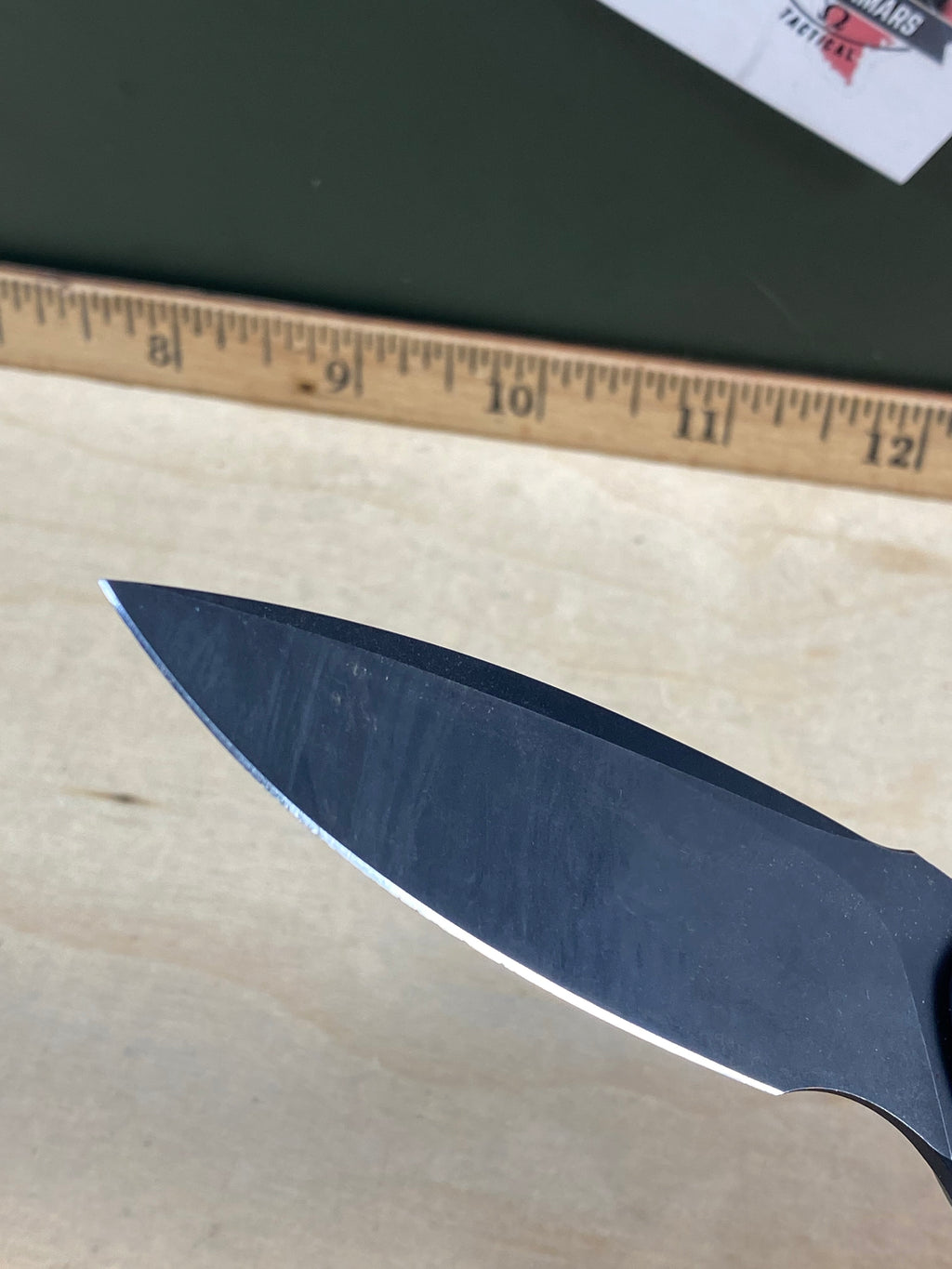 CIVIVI #34 Mini Praxis Flipper Knife G10 Handle. Light usage. Chips on blade (MSRP $35.00 NEW)