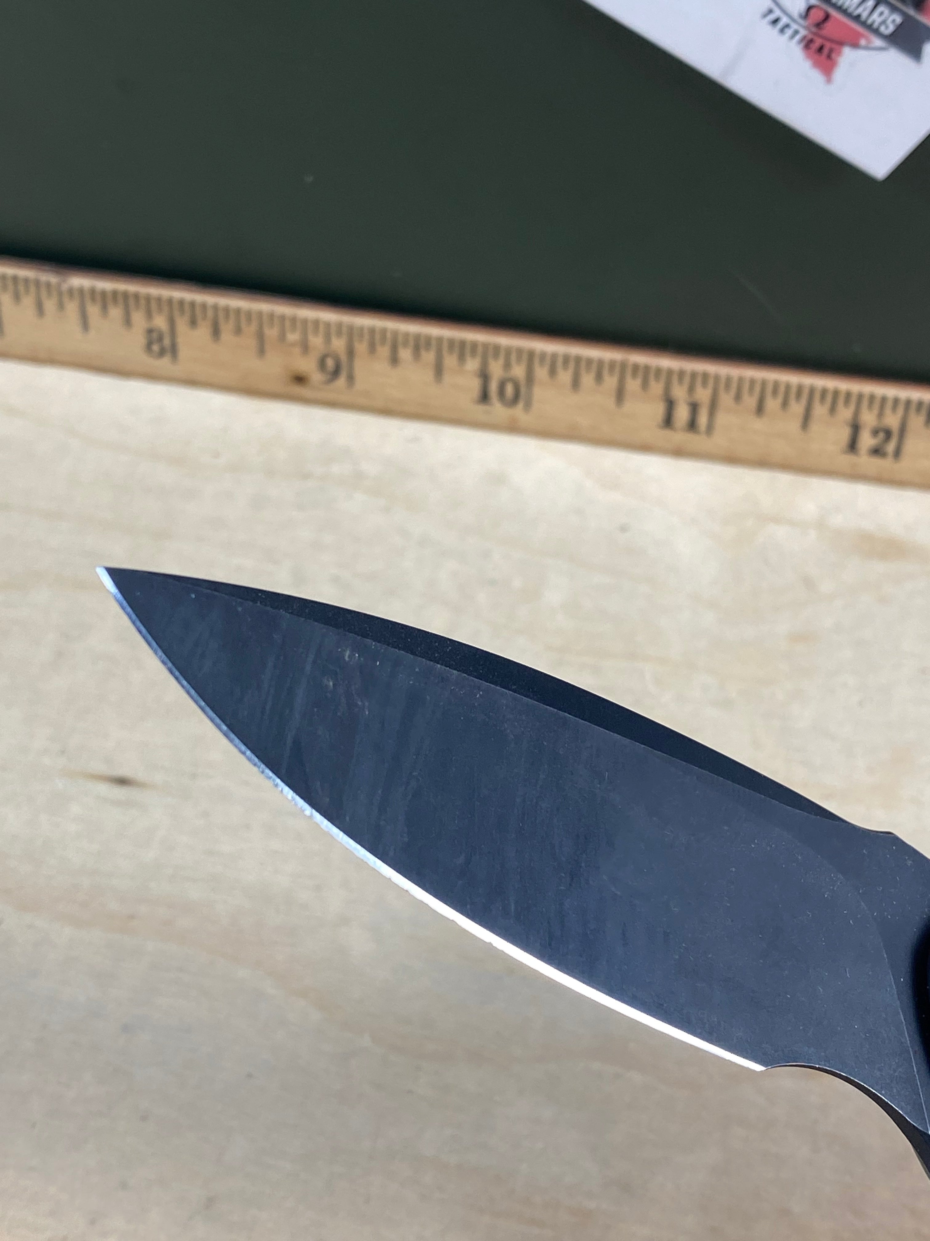 CIVIVI #34 Mini Praxis Flipper Knife G10 Handle. Light usage. Chips on blade (MSRP $35.00 NEW)