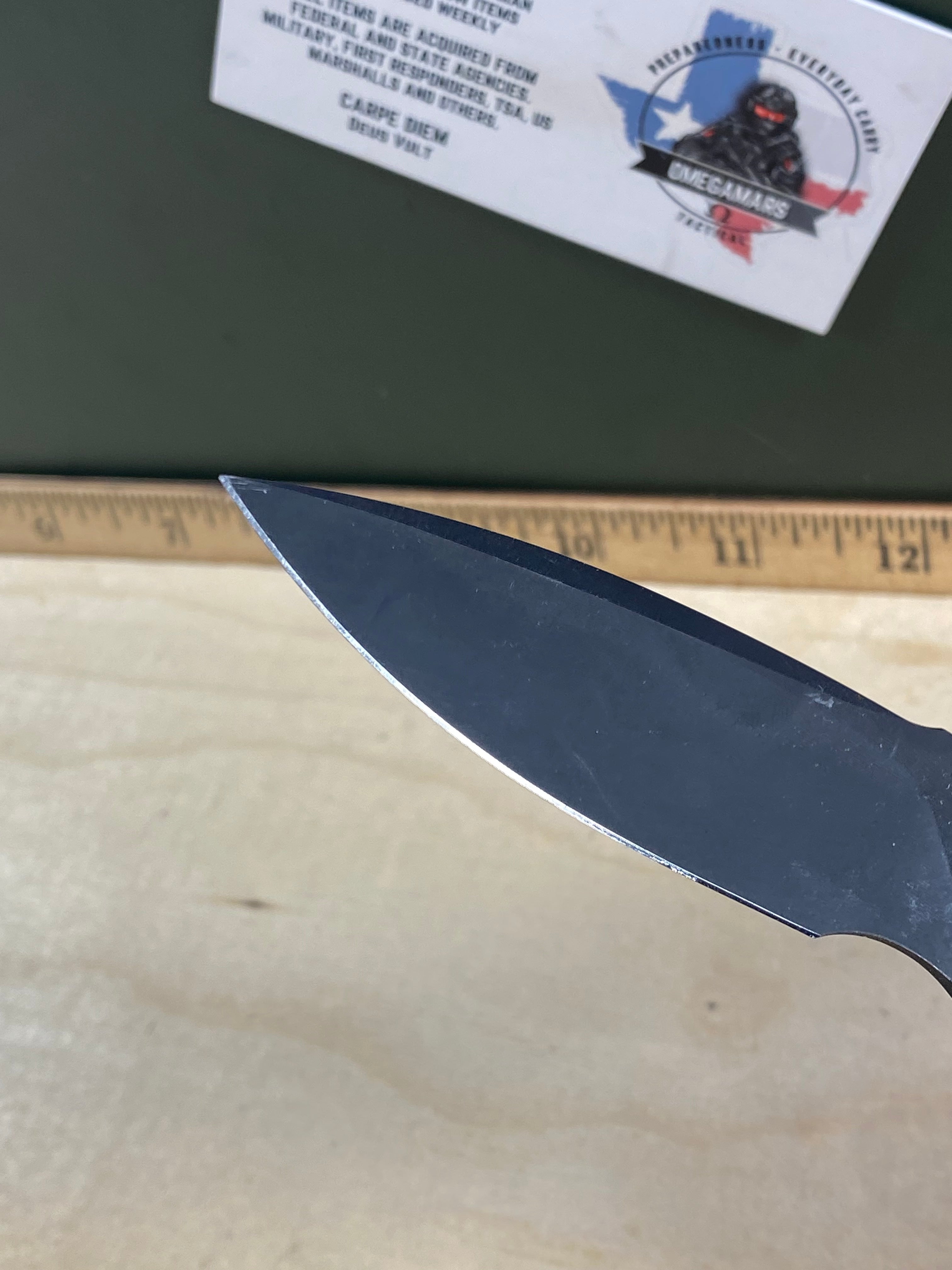 CIVIVI #35 Mini Praxis Flipper Knife G10 Handle. Light usage. (MSRP $35.00 NEW)