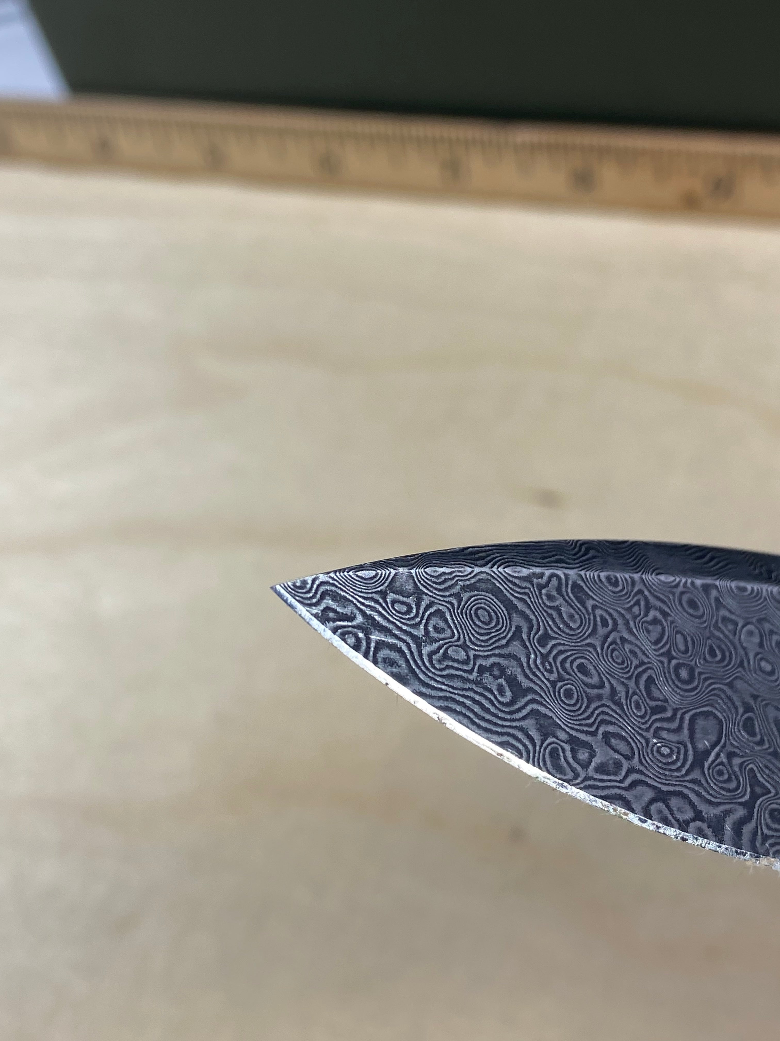 CIVIVI #36 Mini Praxis Flipper Knife Wood Handle. Light usage. Dirty. (MSRP $70.00 NEW)