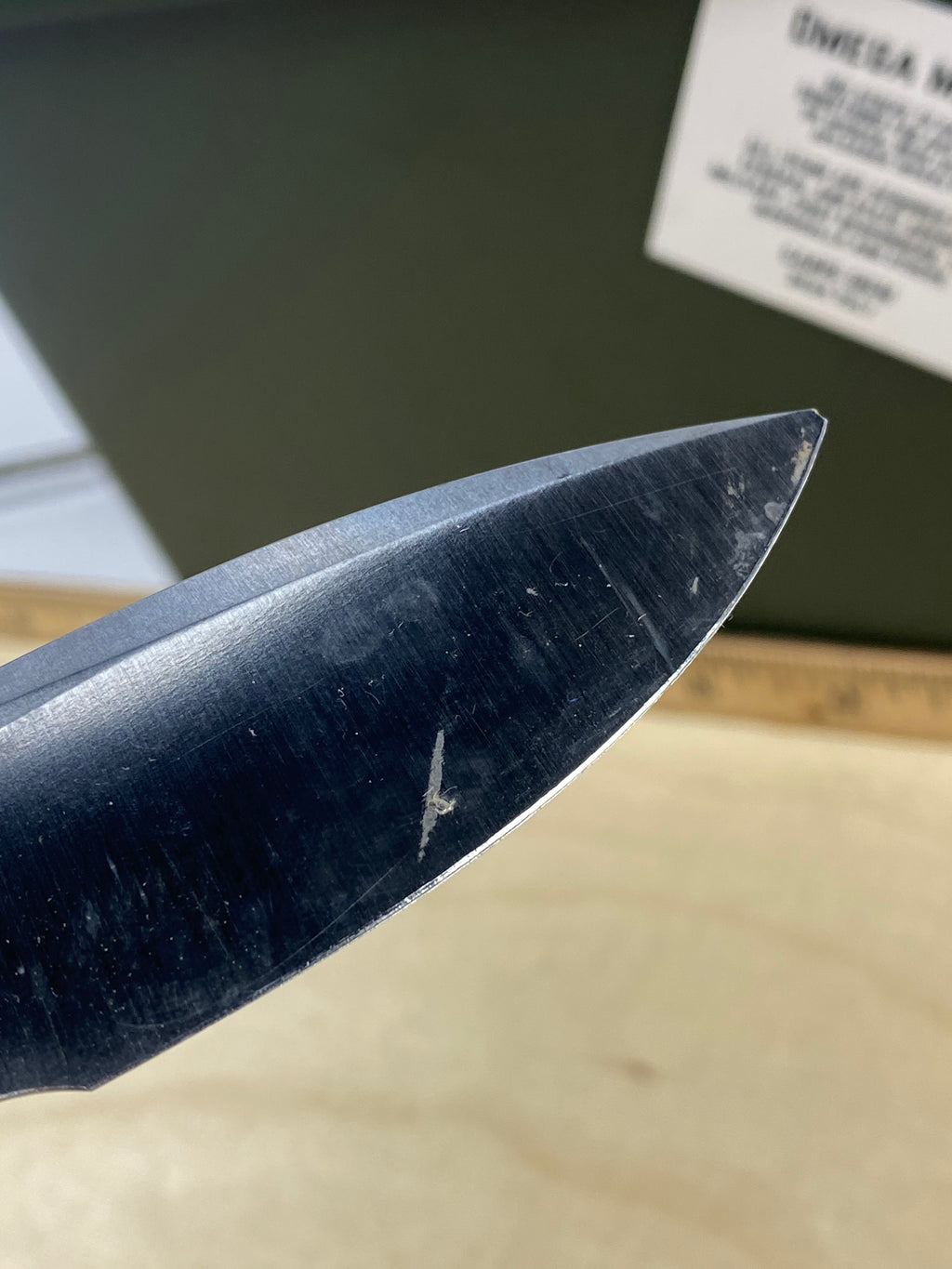 CIVIVI #43 Mini Praxis Flipper Knife G10 Handle. Light usage. Tip broken. (MSRP $35.00 NEW)