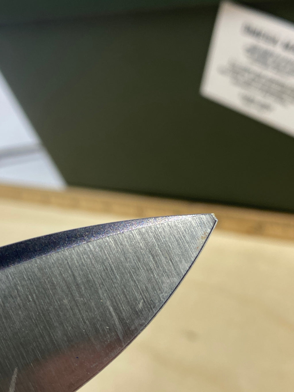 CIVIVI #43 Mini Praxis Flipper Knife G10 Handle. Light usage. Tip broken. (MSRP $35.00 NEW)
