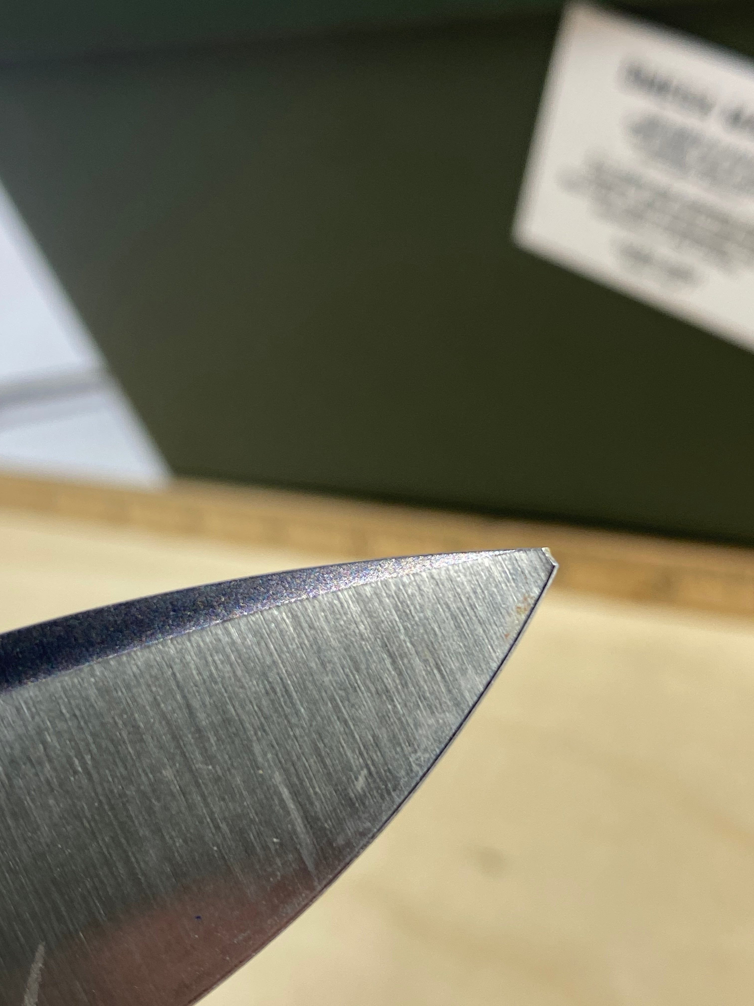 CIVIVI #43 Mini Praxis Flipper Knife G10 Handle. Light usage. Tip broken. (MSRP $35.00 NEW)