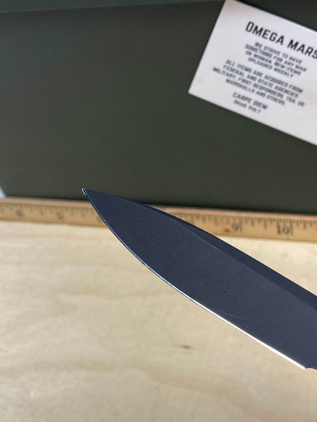 CIVIVI #C3 Button Lock Elementum II Flipper Knife G10 Handle. Looks/feel brand new. (MSRP $76.50 NEW)