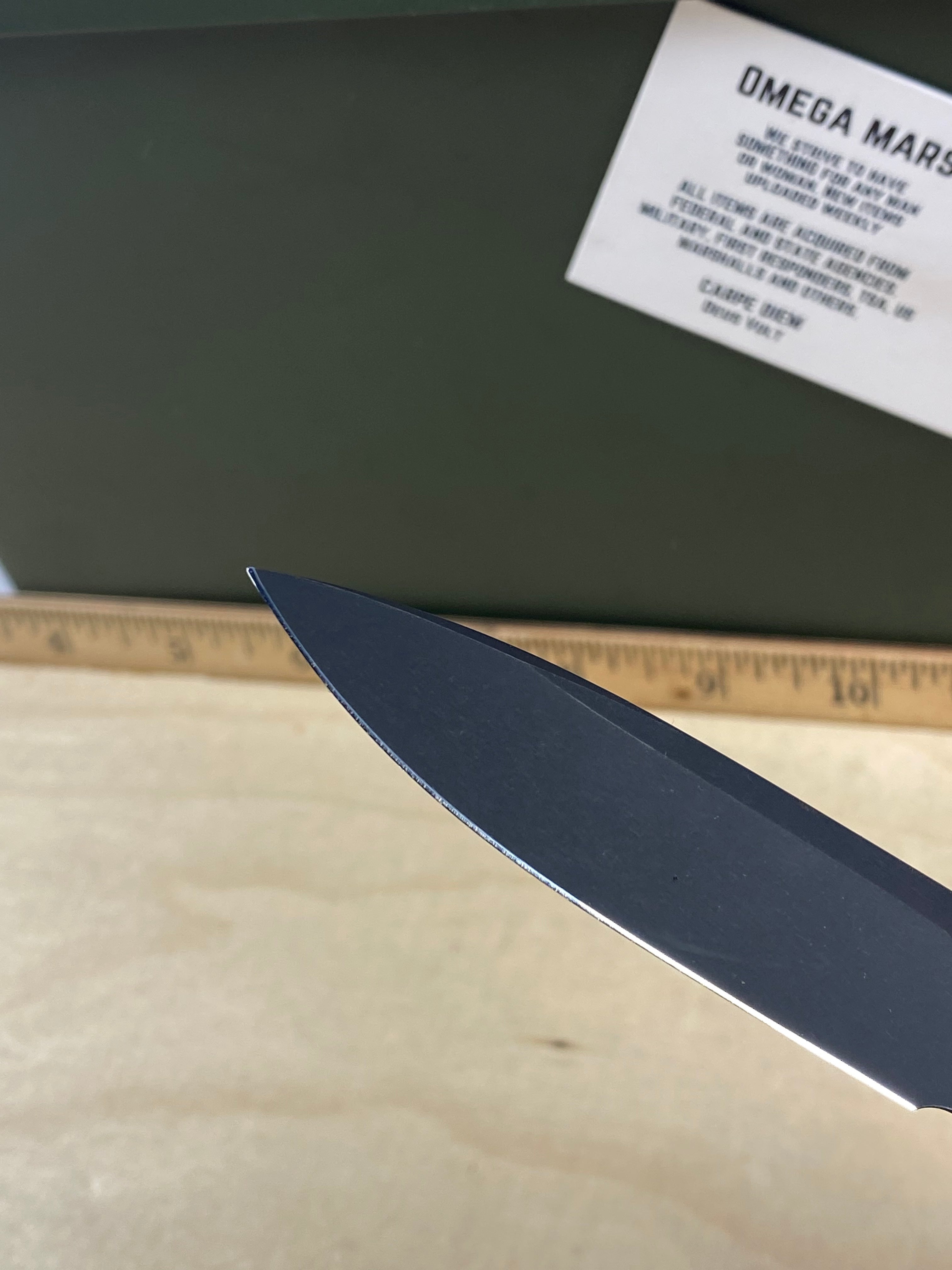 CIVIVI #C3 Button Lock Elementum II Flipper Knife G10 Handle. Looks/feel brand new. (MSRP $76.50 NEW)