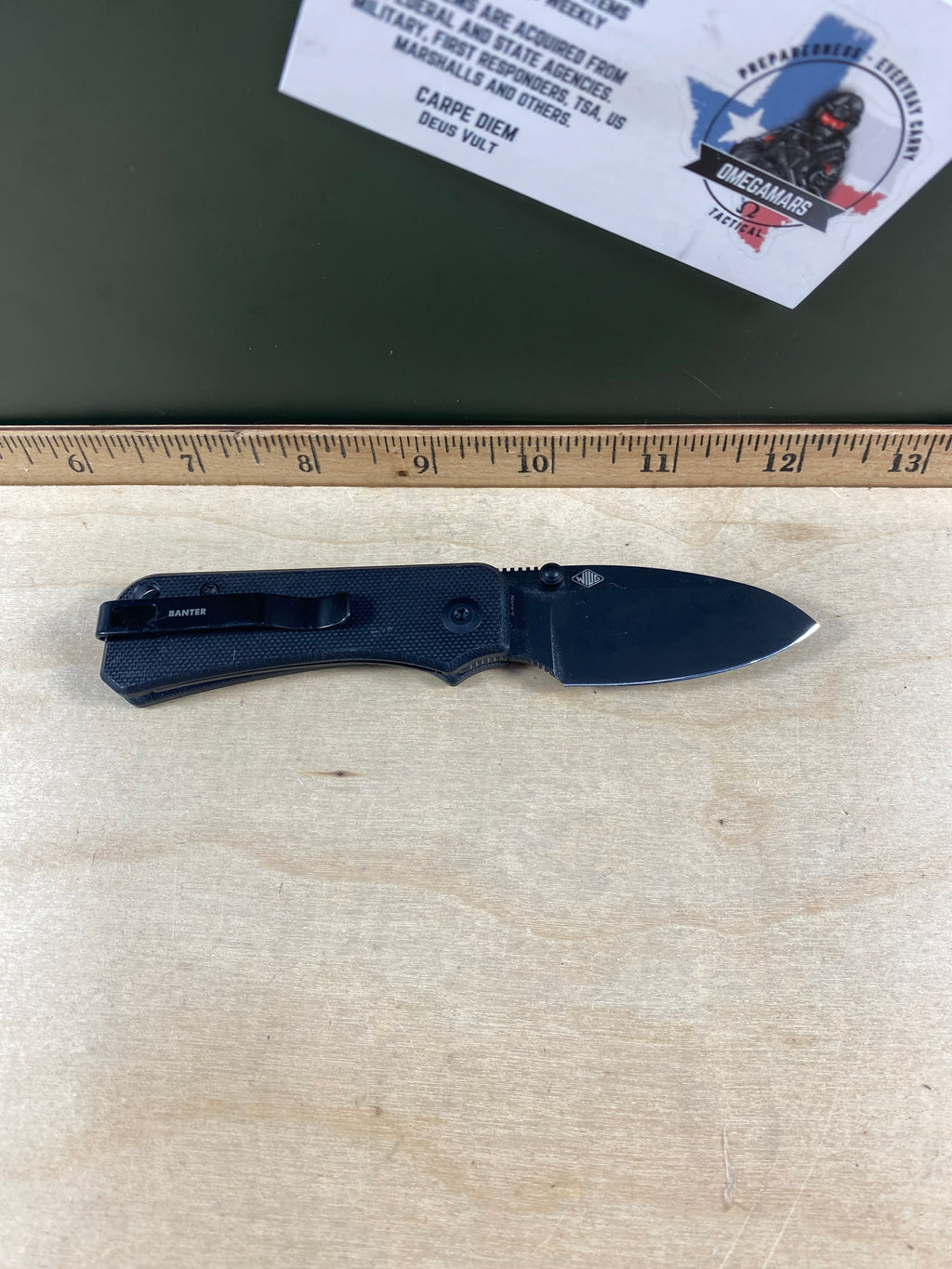 CIVIVI #C5 Baby Banter Thumb Stud Knife G10 Handle. Looks/feel brand new. (MSRP $70.00 NEW)