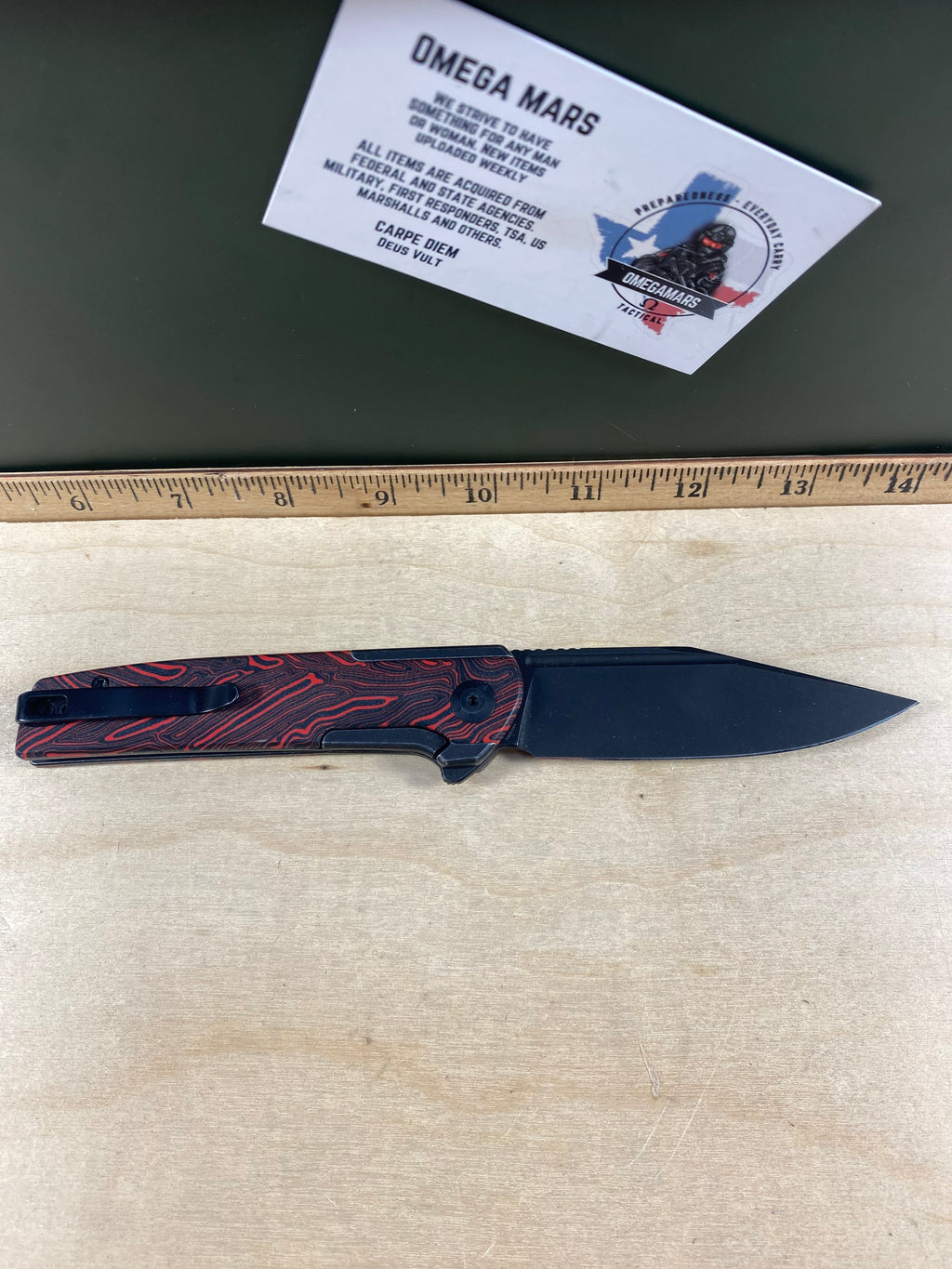 CIVIVI #C6 Cachet Flipper Knife Stainless Steel & G10 Handle. Looks/feel brand new. DISCONTINUED. (MSRP $117.60 NEW)