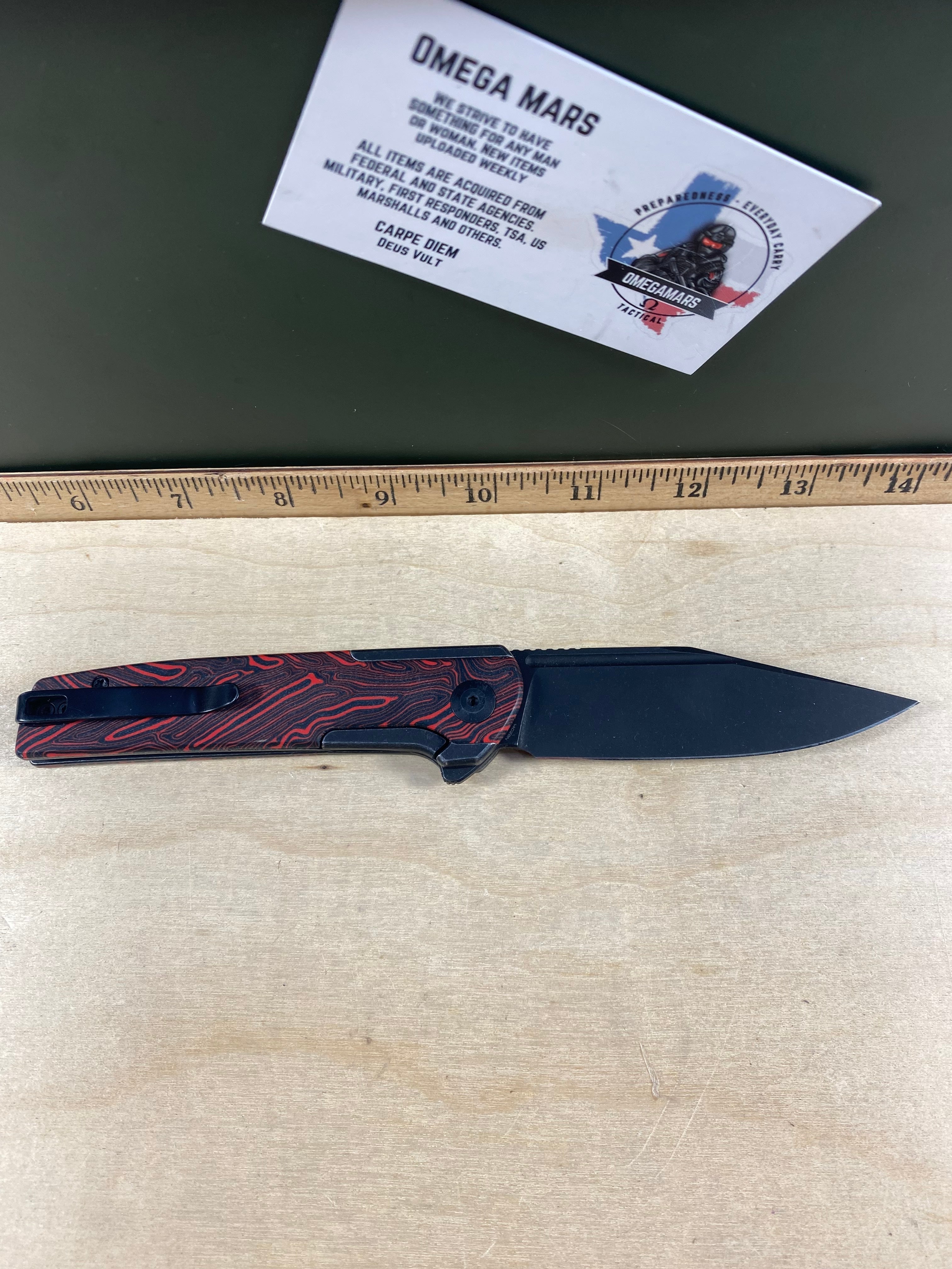 CIVIVI #C6 Cachet Flipper Knife Stainless Steel & G10 Handle. Looks/feel brand new. DISCONTINUED. (MSRP $117.60 NEW)