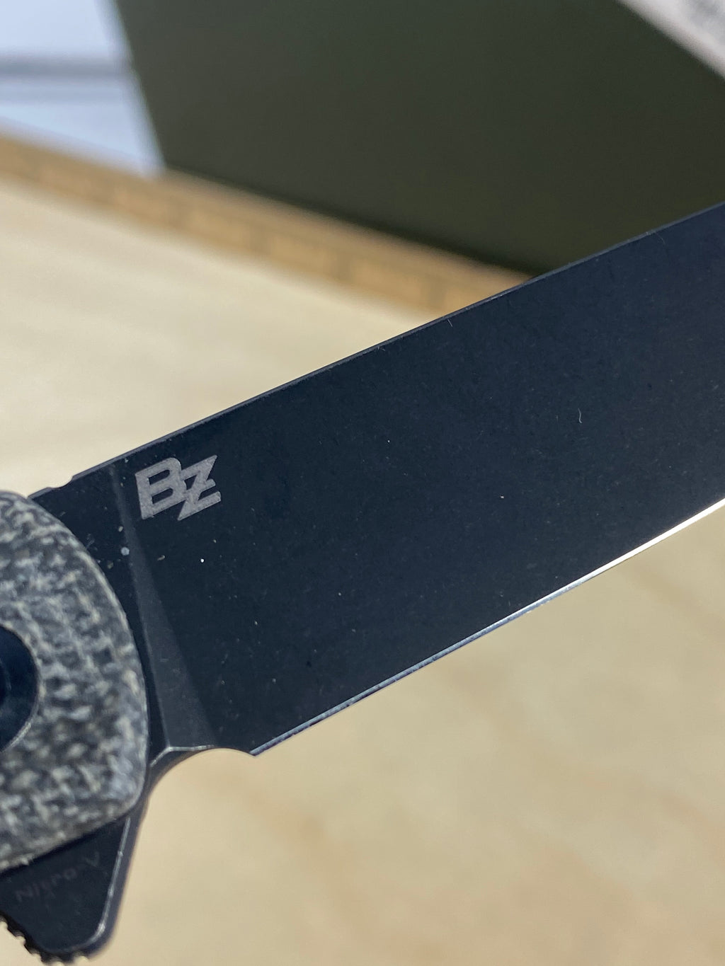CIVIVI #C7 Bo Flipper Knife Micarta Handle. Looks/feel brand new. Pocket Clip loose. DISCONTINUED (MSRP 80.00 NEW)