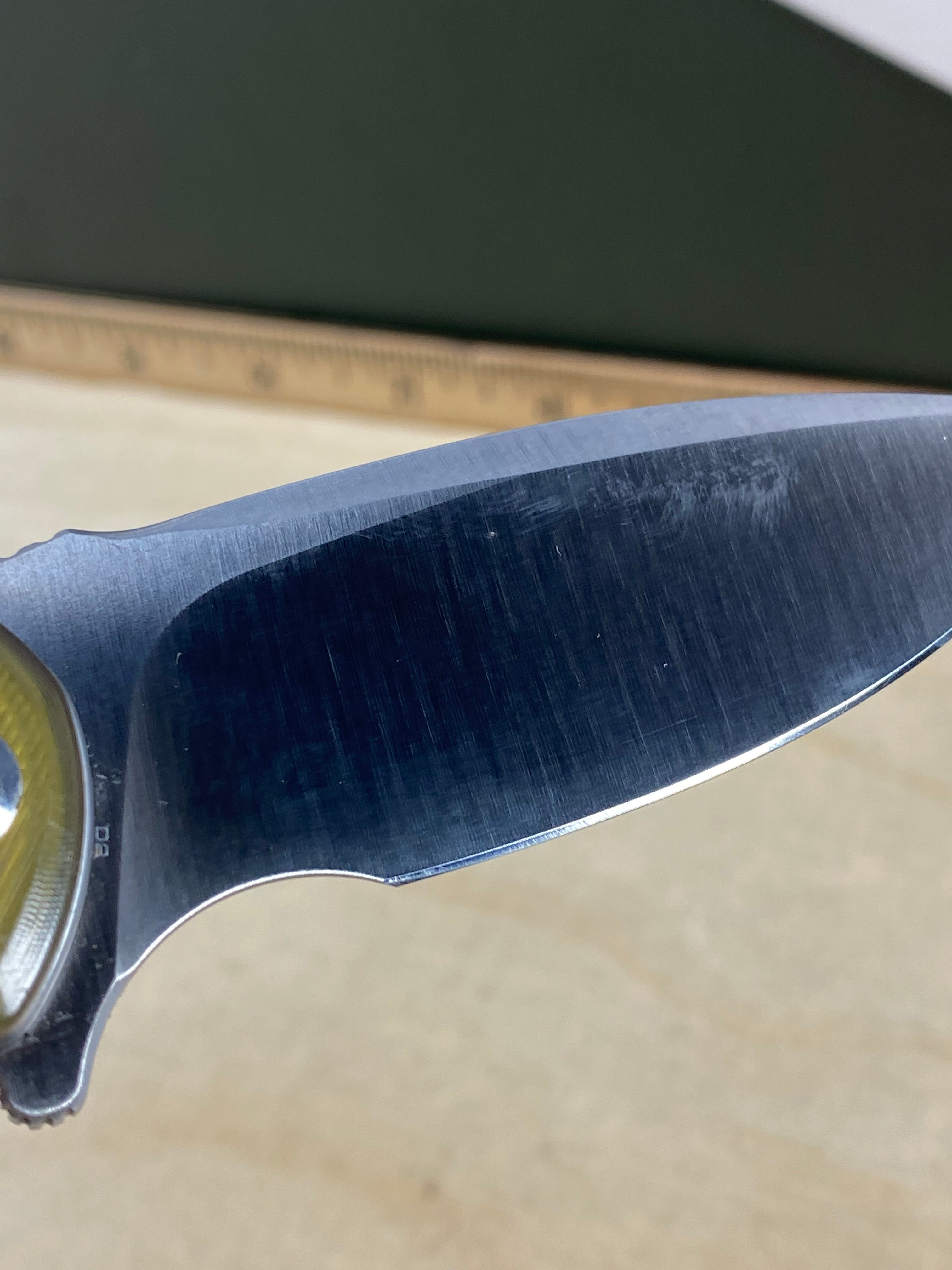 CIVIVI #C8 Mini Praxis Flipper Knife Ultem Handle. Looks/feel brand new. (MSRP $46.70 NEW)