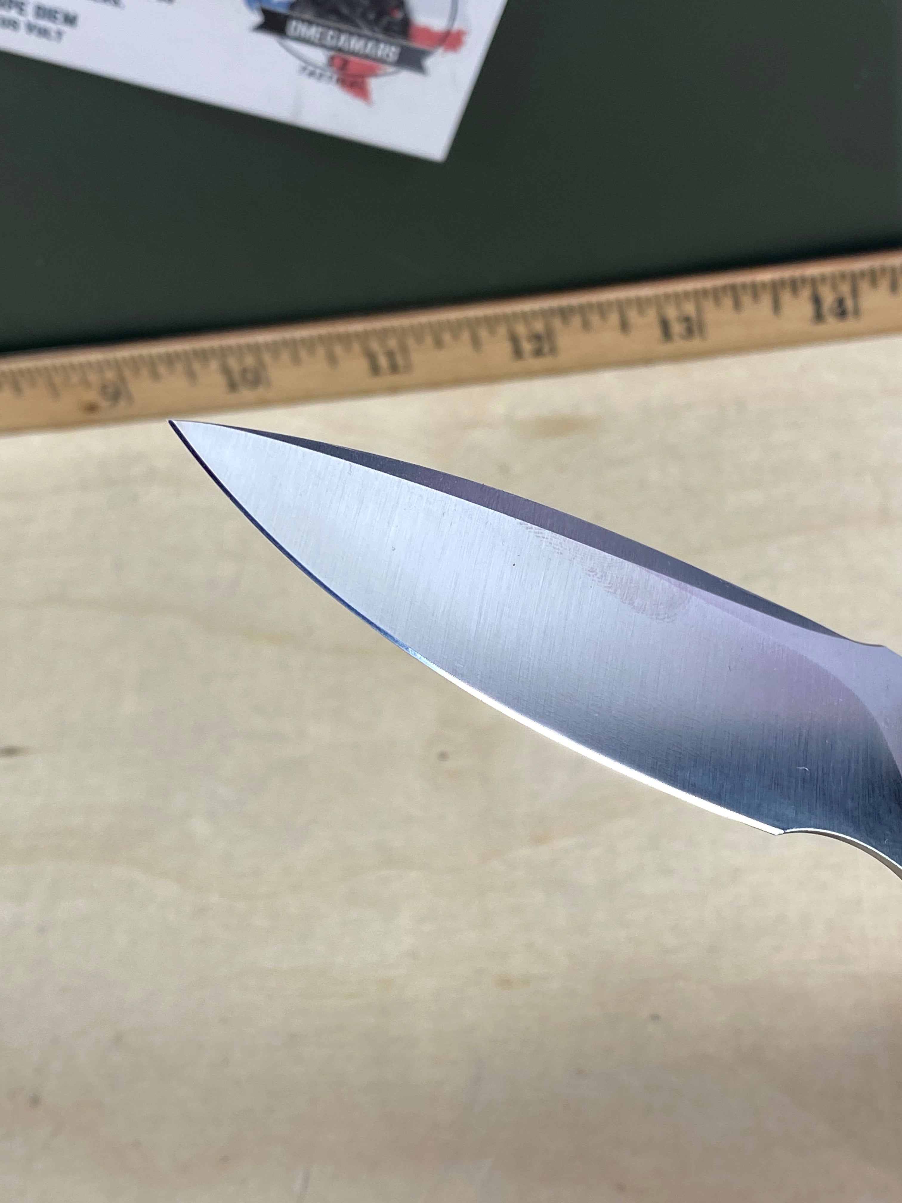 CIVIVI #C8 Mini Praxis Flipper Knife Ultem Handle. Looks/feel brand new. (MSRP $46.70 NEW)