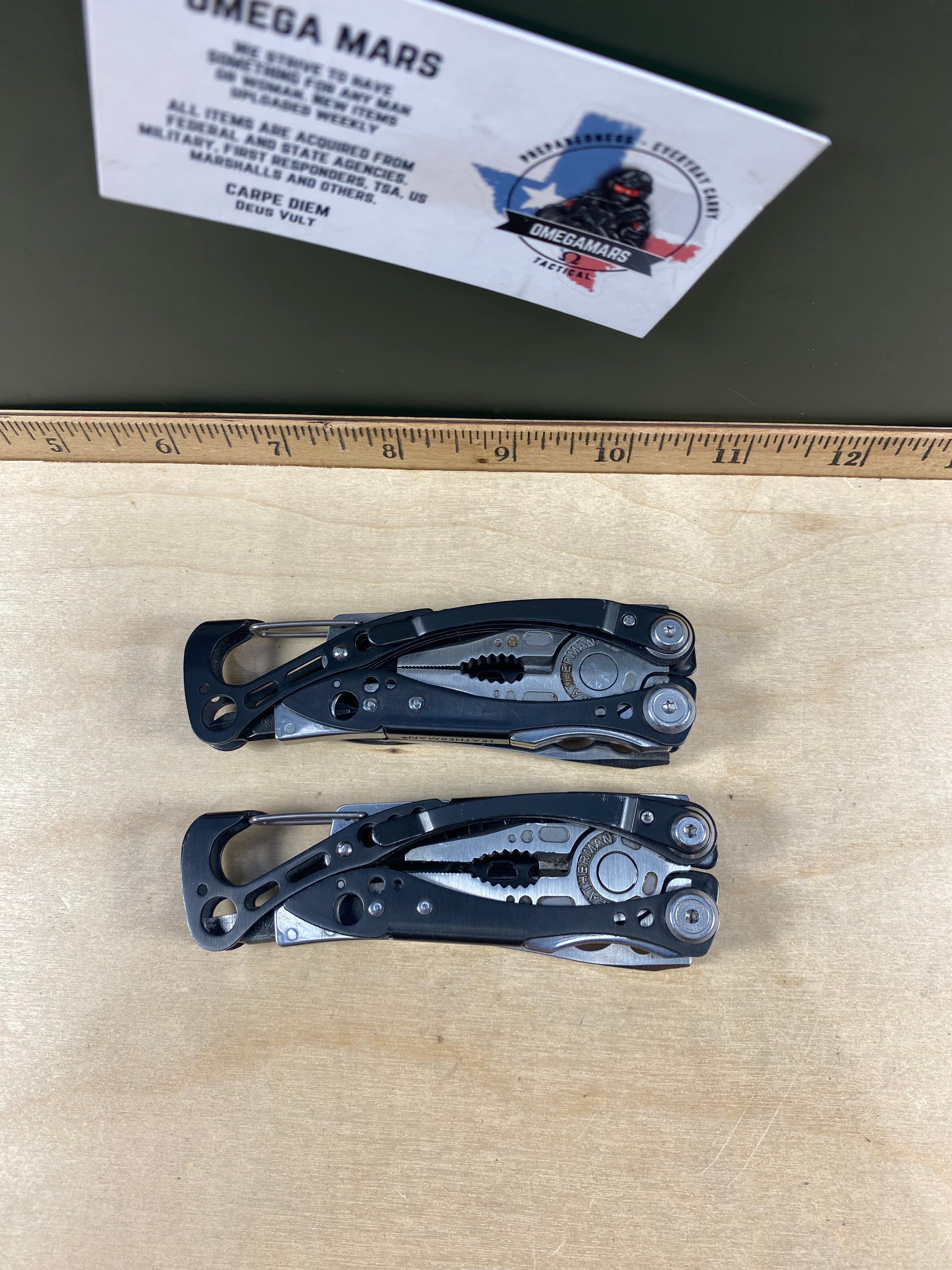 Leatherman Skeletool CX. Light usage. (multi-qty.) (MSRP $99.95 NEW)