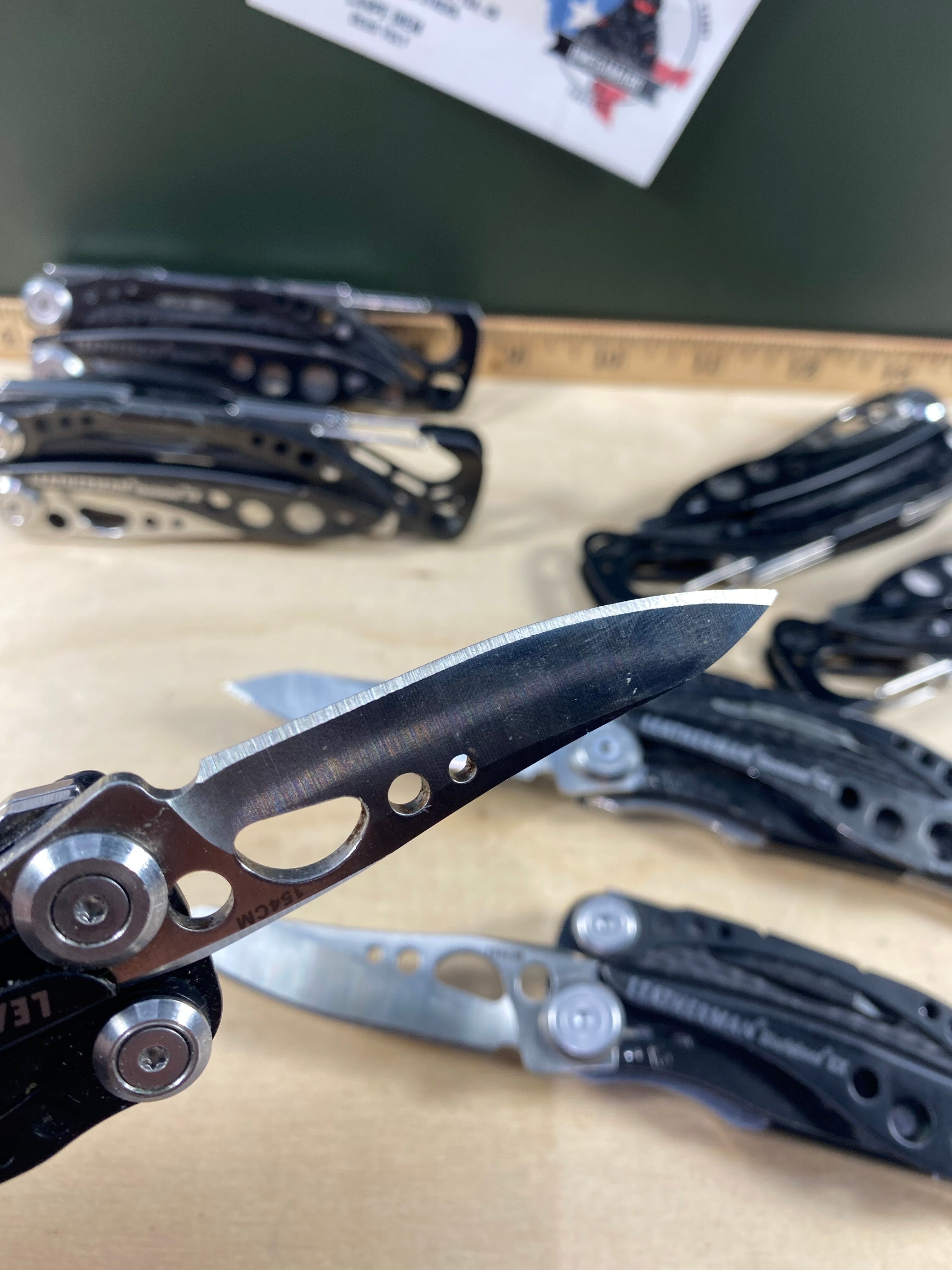Leatherman Skeletool CX Carbon Fiber. Light usage. (multi-qty.)