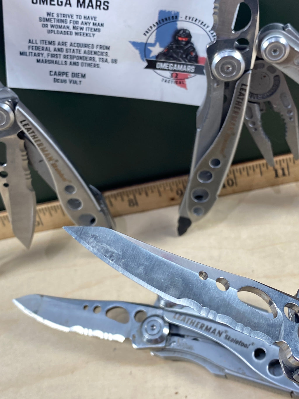 Leatherman Skeletool. Light usage. (multi-qty.) (MSRP 89.95 NEW)