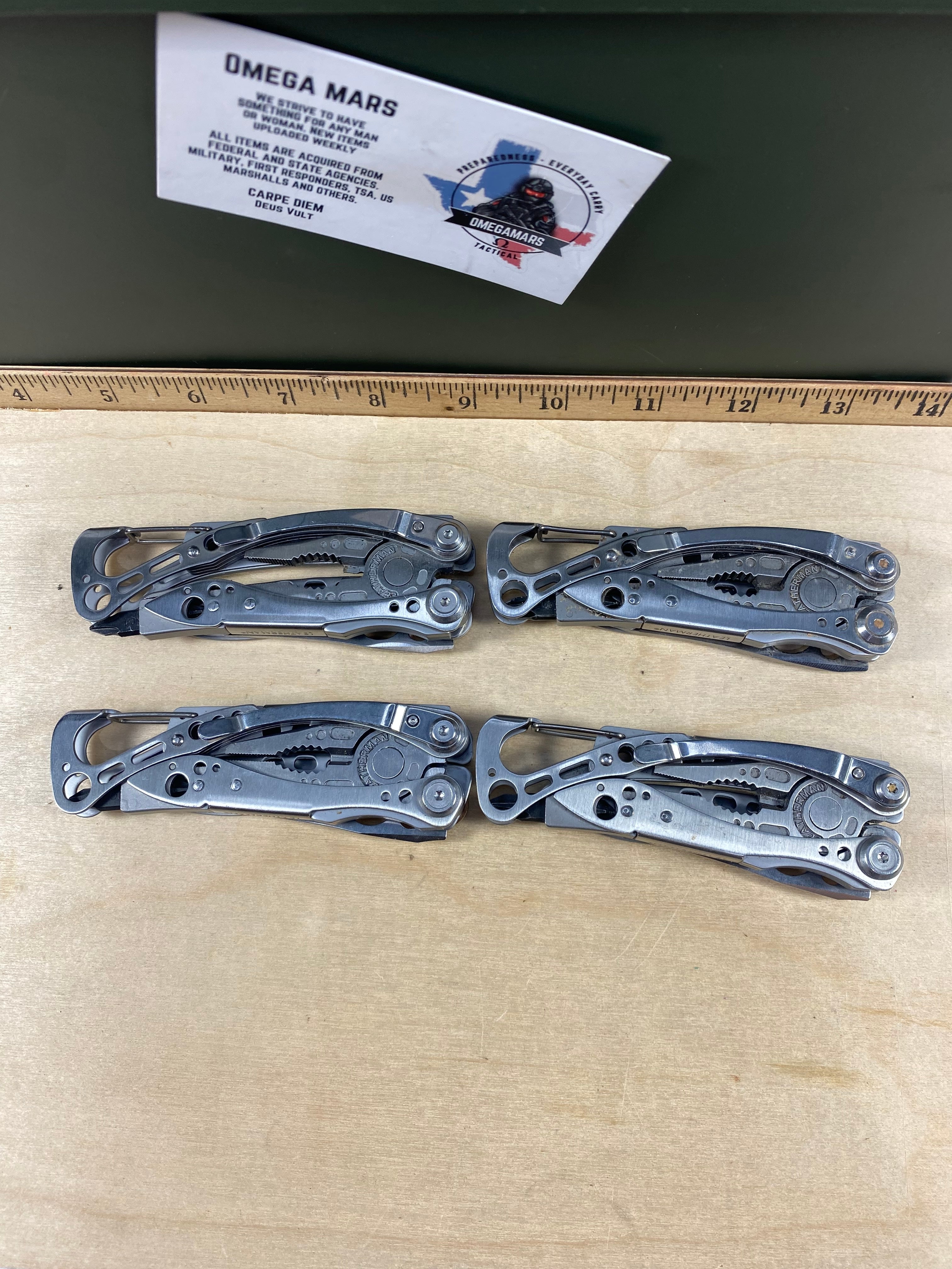 Leatherman Skeletool. Light usage. (multi-qty.) (MSRP 89.95 NEW)