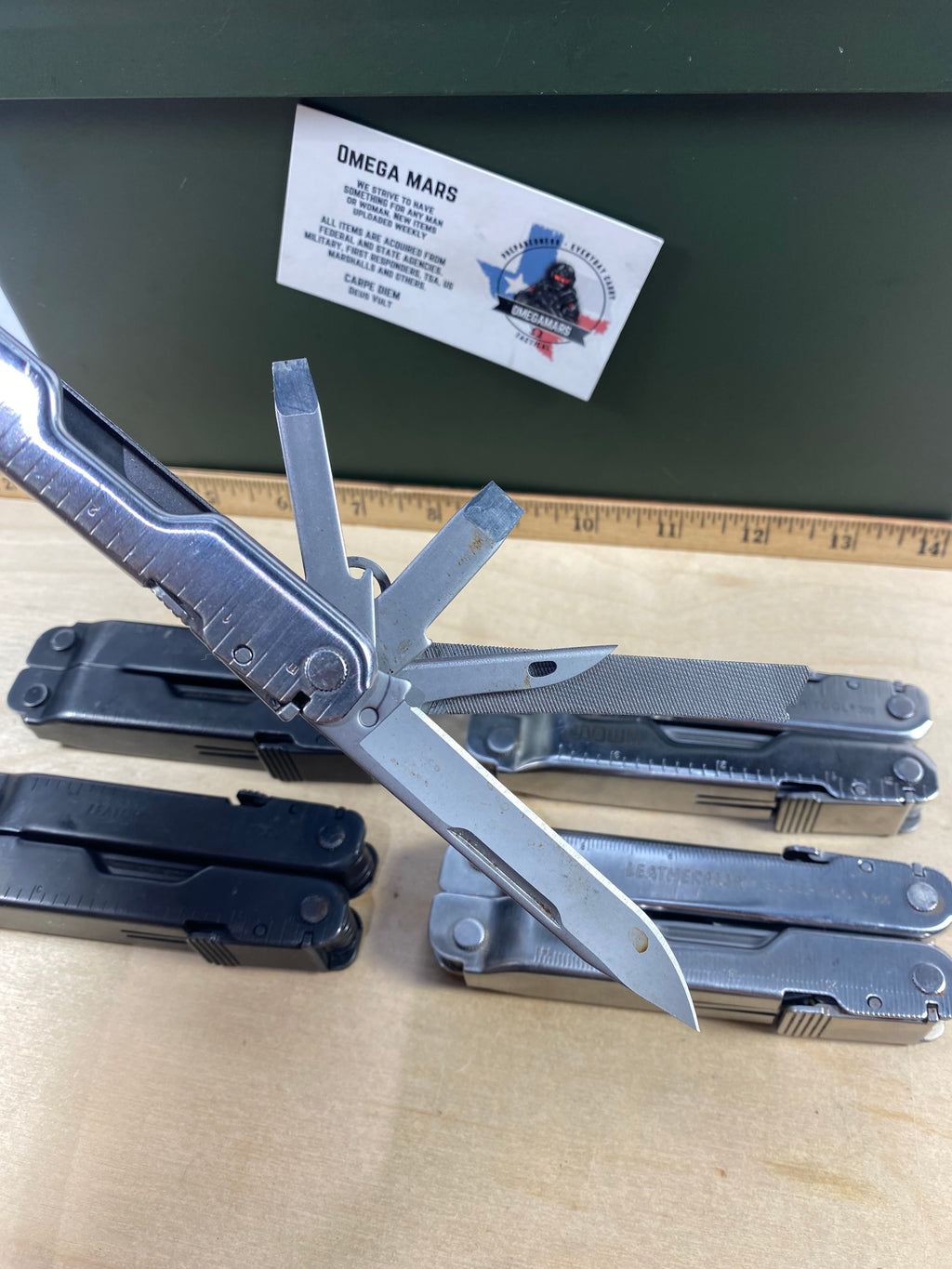 Leatherman Super Tool 300. Light usage. (multi-qty.) (MSRP $119.95 NEW)