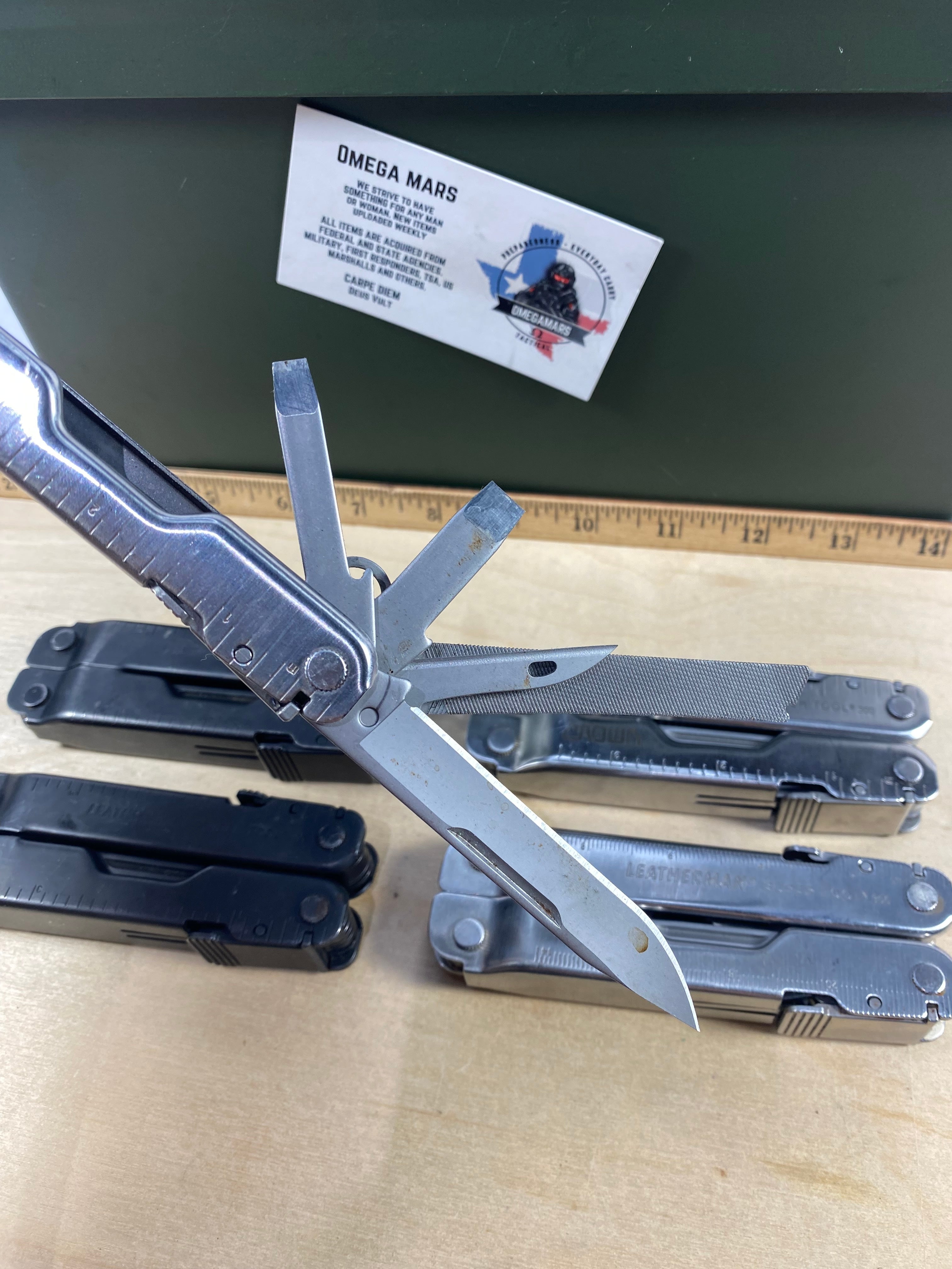 Leatherman Super Tool 300. Light usage. (multi-qty.) (MSRP $119.95 NEW)