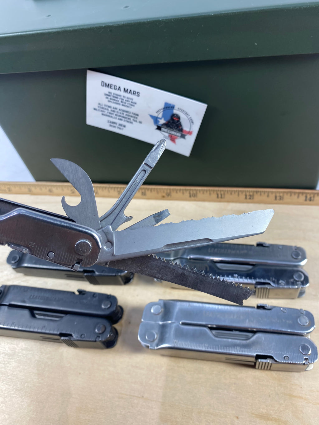 Leatherman Super Tool 300. Light usage. (multi-qty.) (MSRP $119.95 NEW)