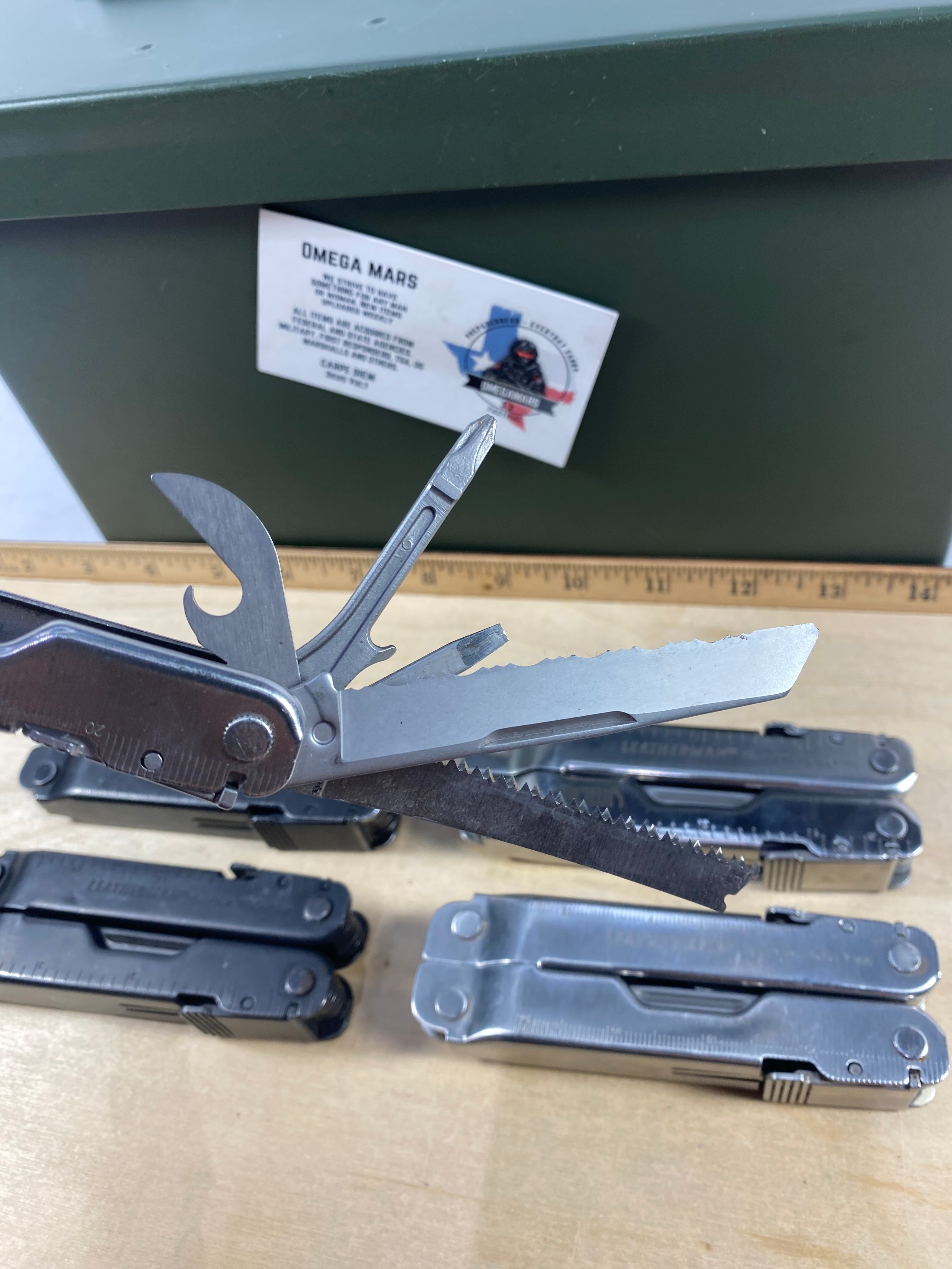 Leatherman Super Tool 300. Light usage. (multi-qty.) (MSRP $119.95 NEW)