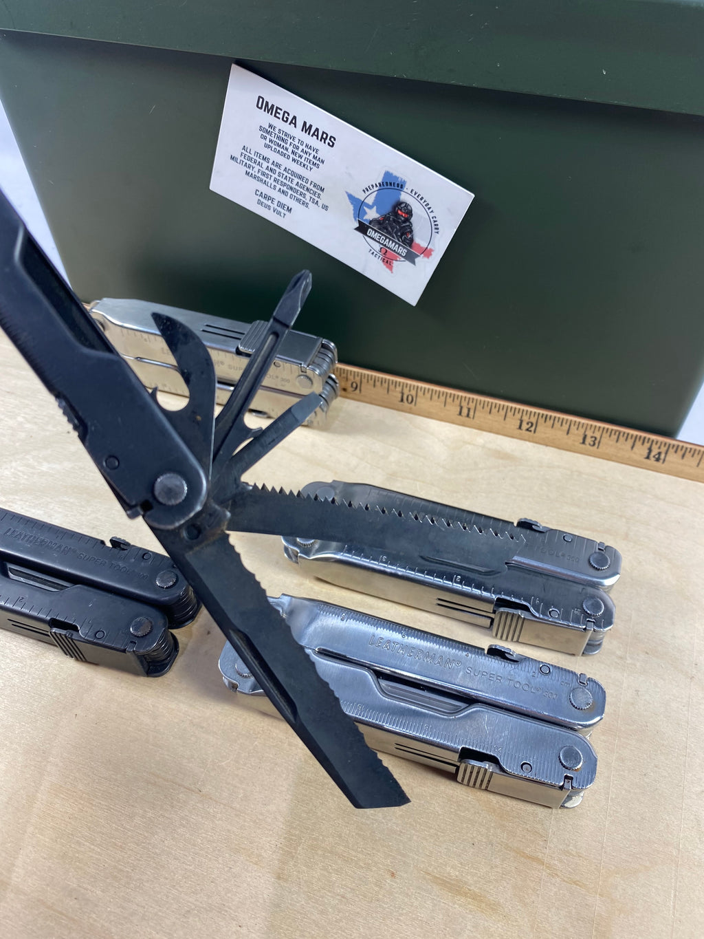 Leatherman Super Tool 300. Light usage. (multi-qty.) (MSRP $119.95 NEW)