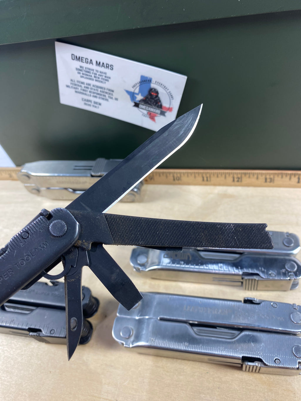 Leatherman Super Tool 300. Light usage. (multi-qty.) (MSRP $119.95 NEW)