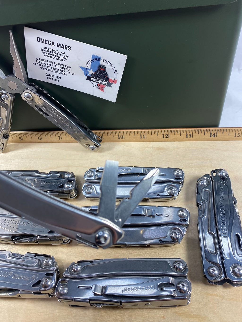 Leatherman Bolster. Light usage. (multi-qty.)