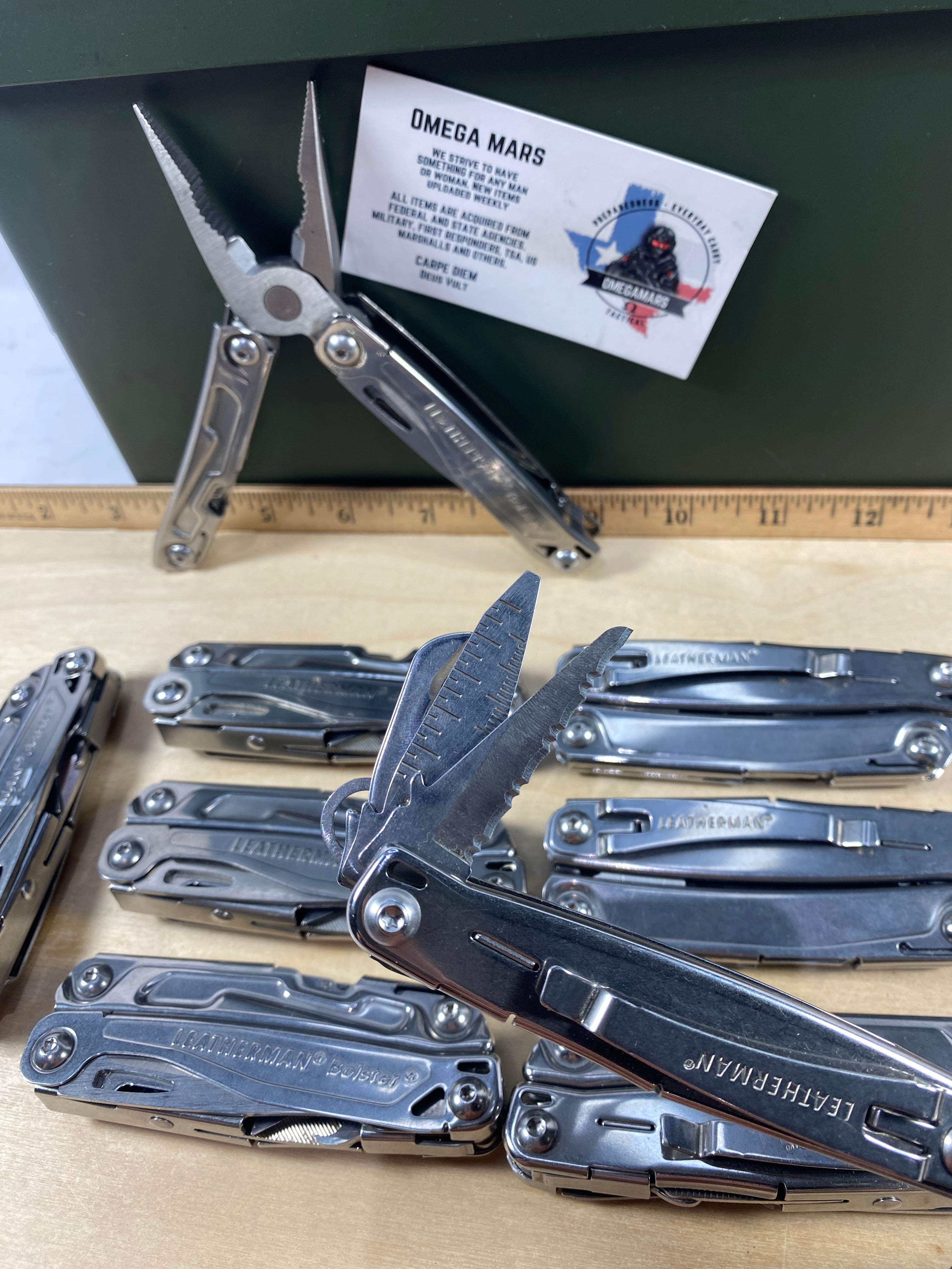 Leatherman Bolster. Light usage. (multi-qty.)
