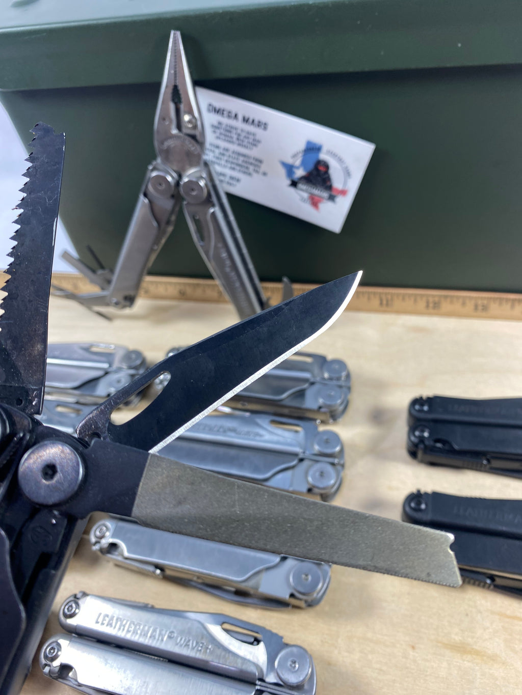 Leatherman Wave Plus. Light usage. (multi.qty.) (MSRP $ 129.95 NEW)