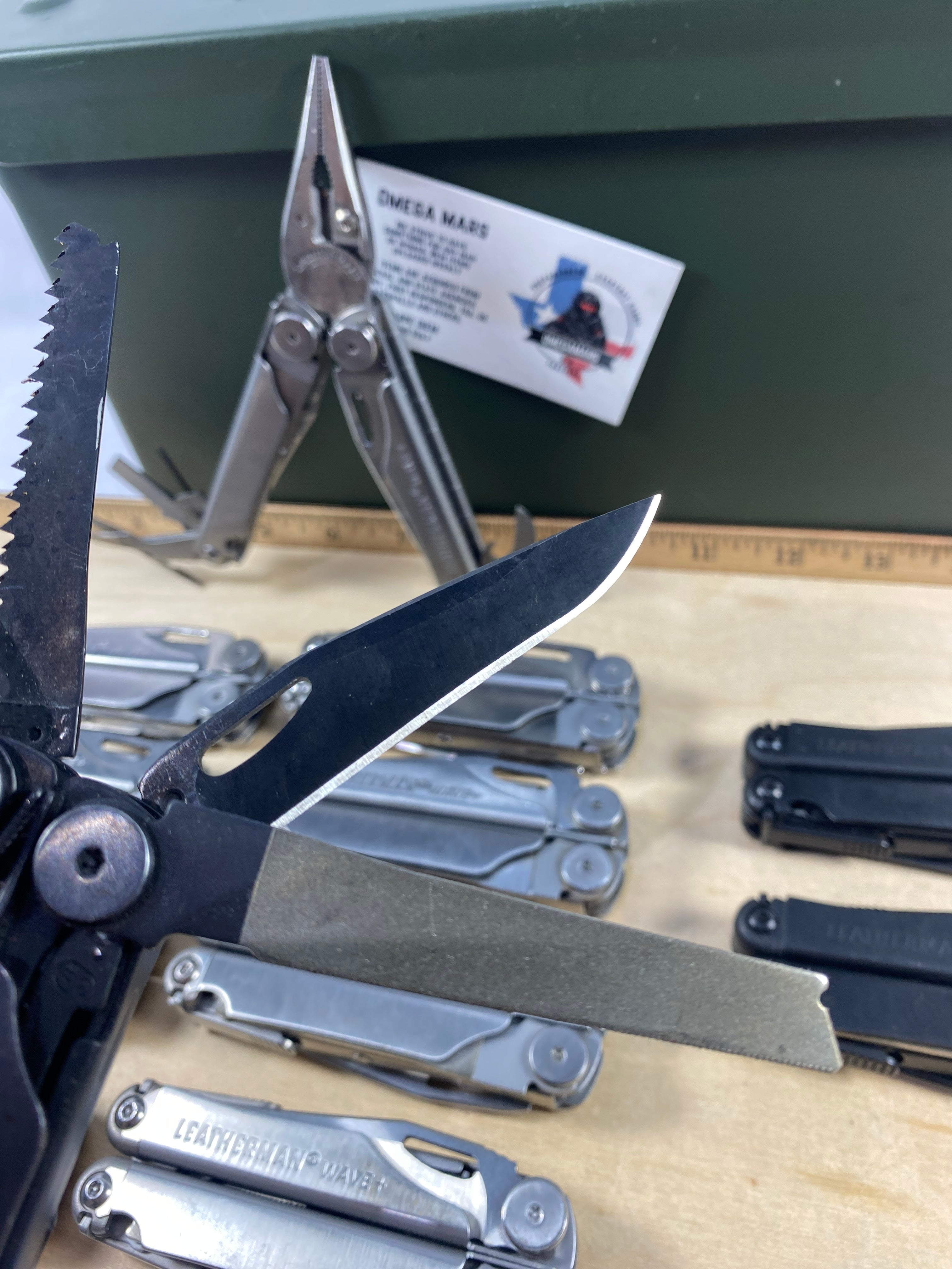 Leatherman Wave Plus. Light usage. (multi.qty.) (MSRP $ 129.95 NEW)