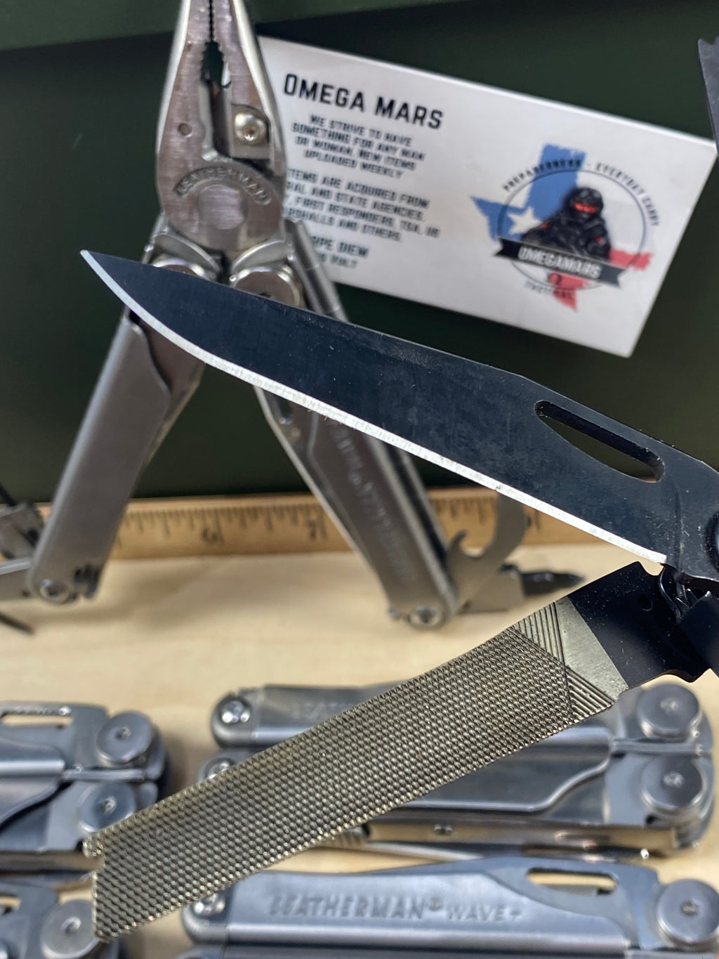 Leatherman Wave Plus. Light usage. (multi.qty.) (MSRP $ 129.95 NEW)