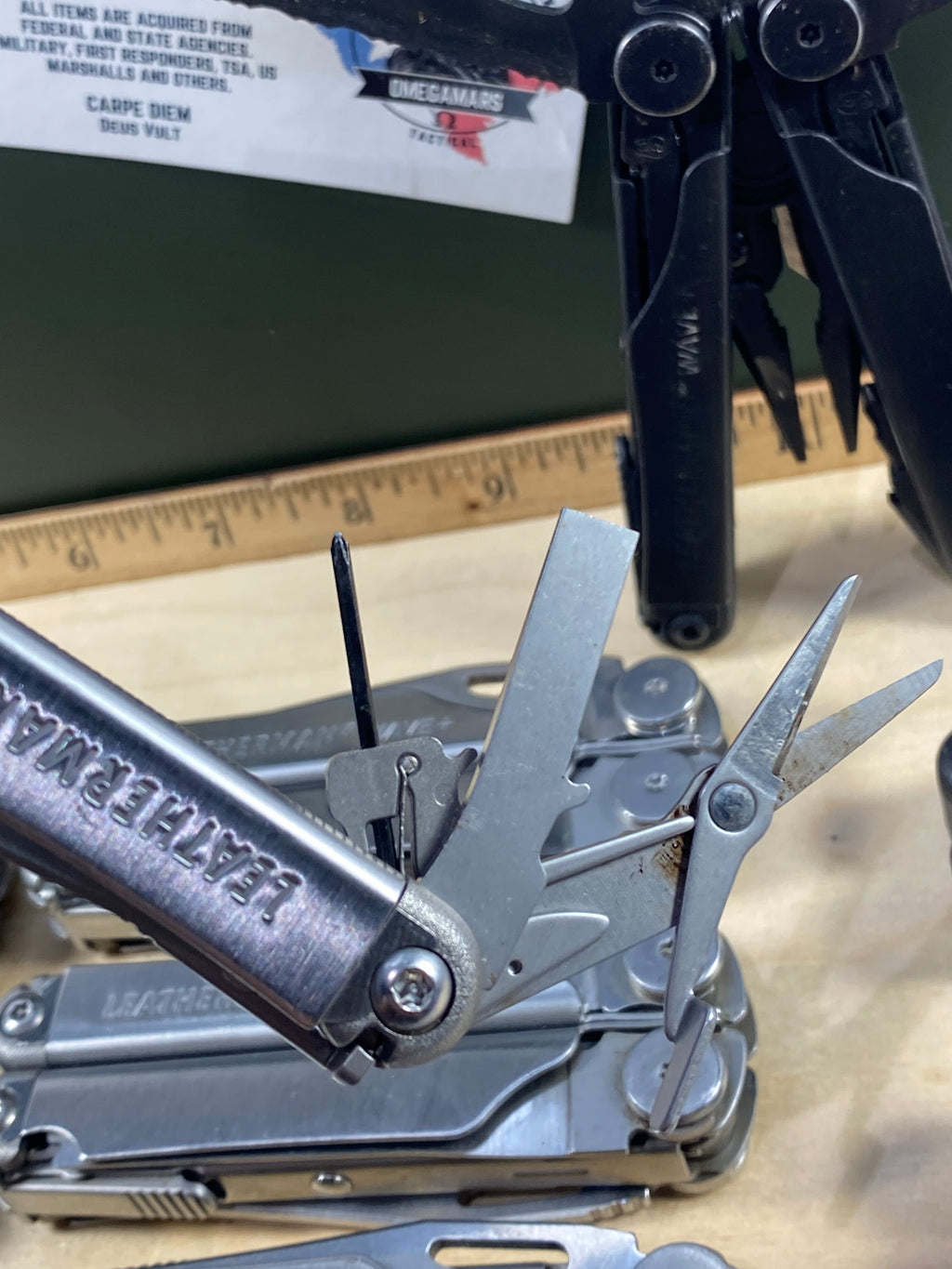 Leatherman Wave Plus. Light usage. (multi.qty.) (MSRP $ 129.95 NEW)