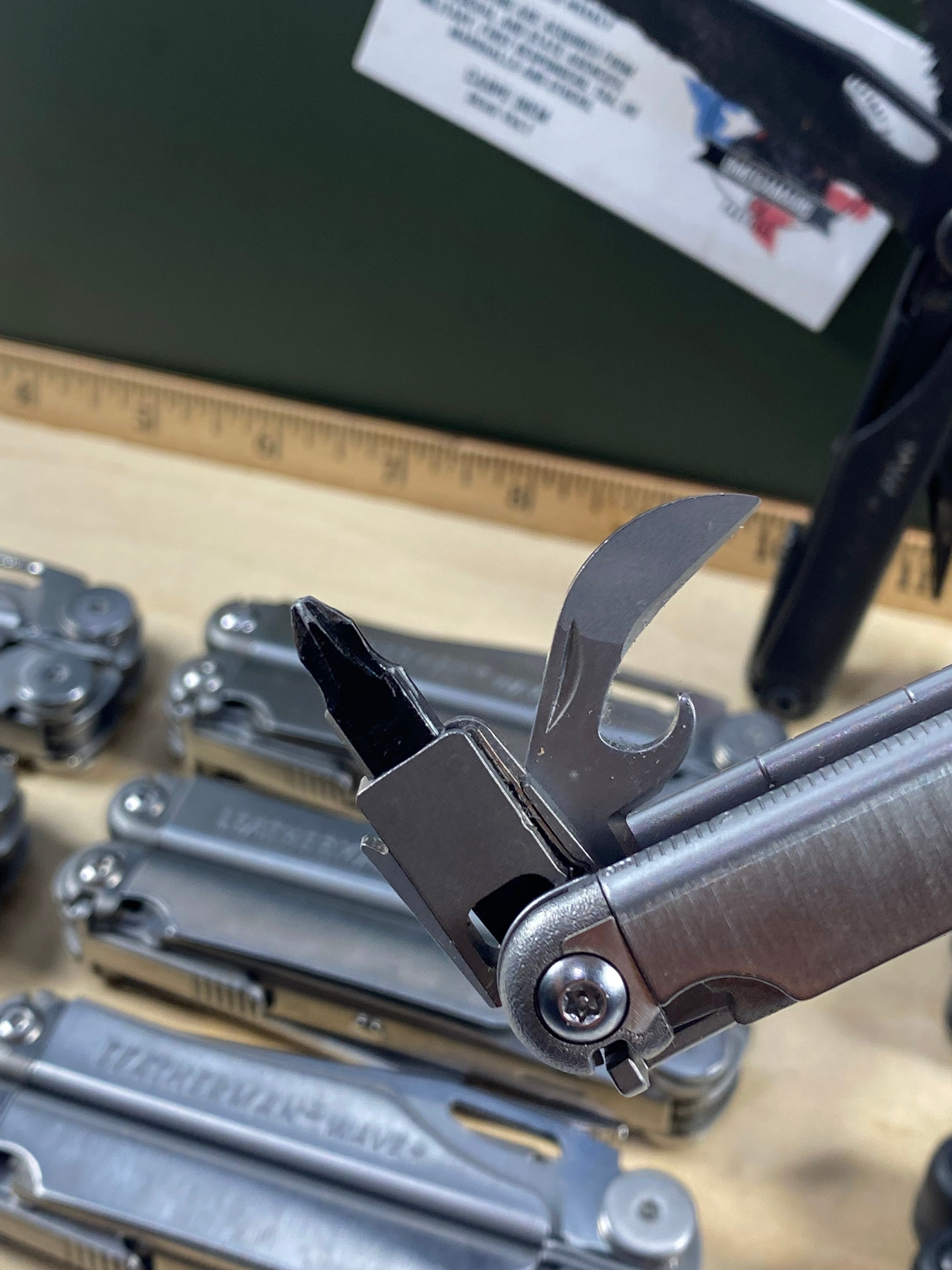 Leatherman Wave Plus. Light usage. (multi.qty.) (MSRP $ 129.95 NEW)