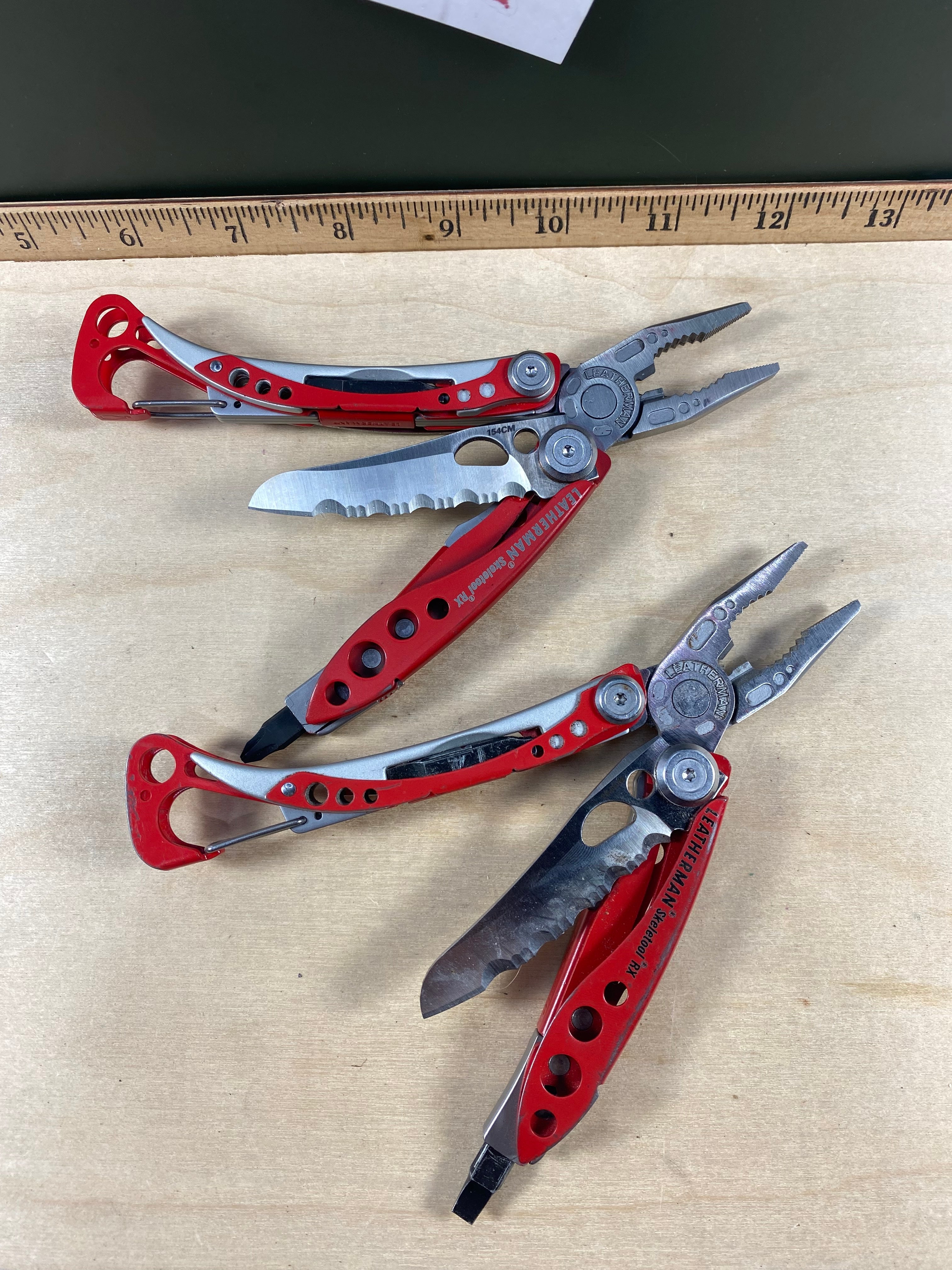 Leatherman Skeletool RX. Light usage. (multi-qty.) (MSRP $99.95 NEW)