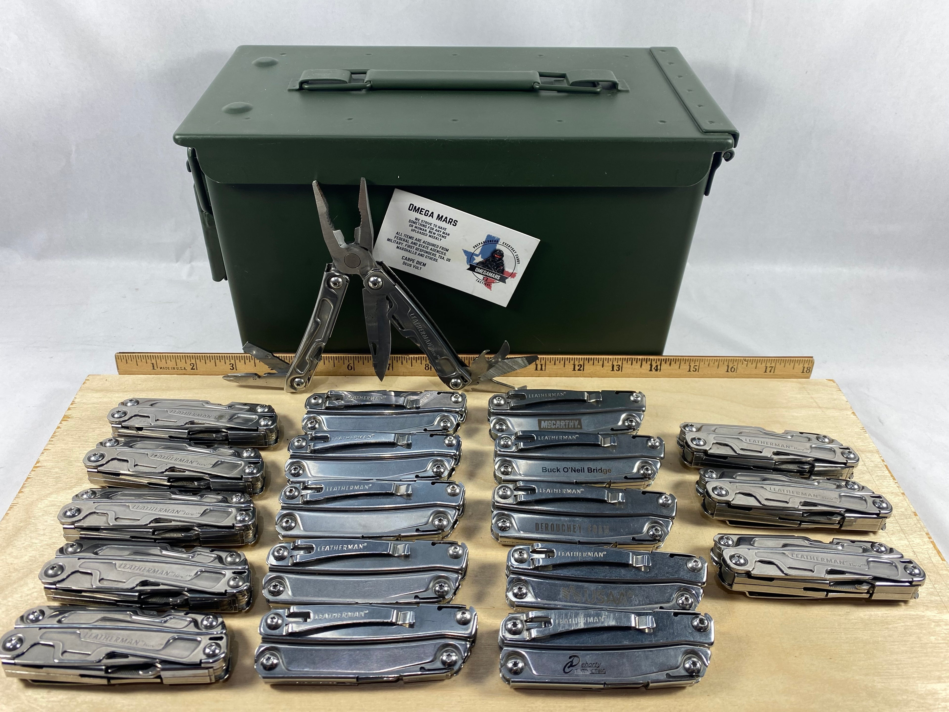 Leatherman Rev. Light usage. (multi-qty.) (MSRP $44.95)