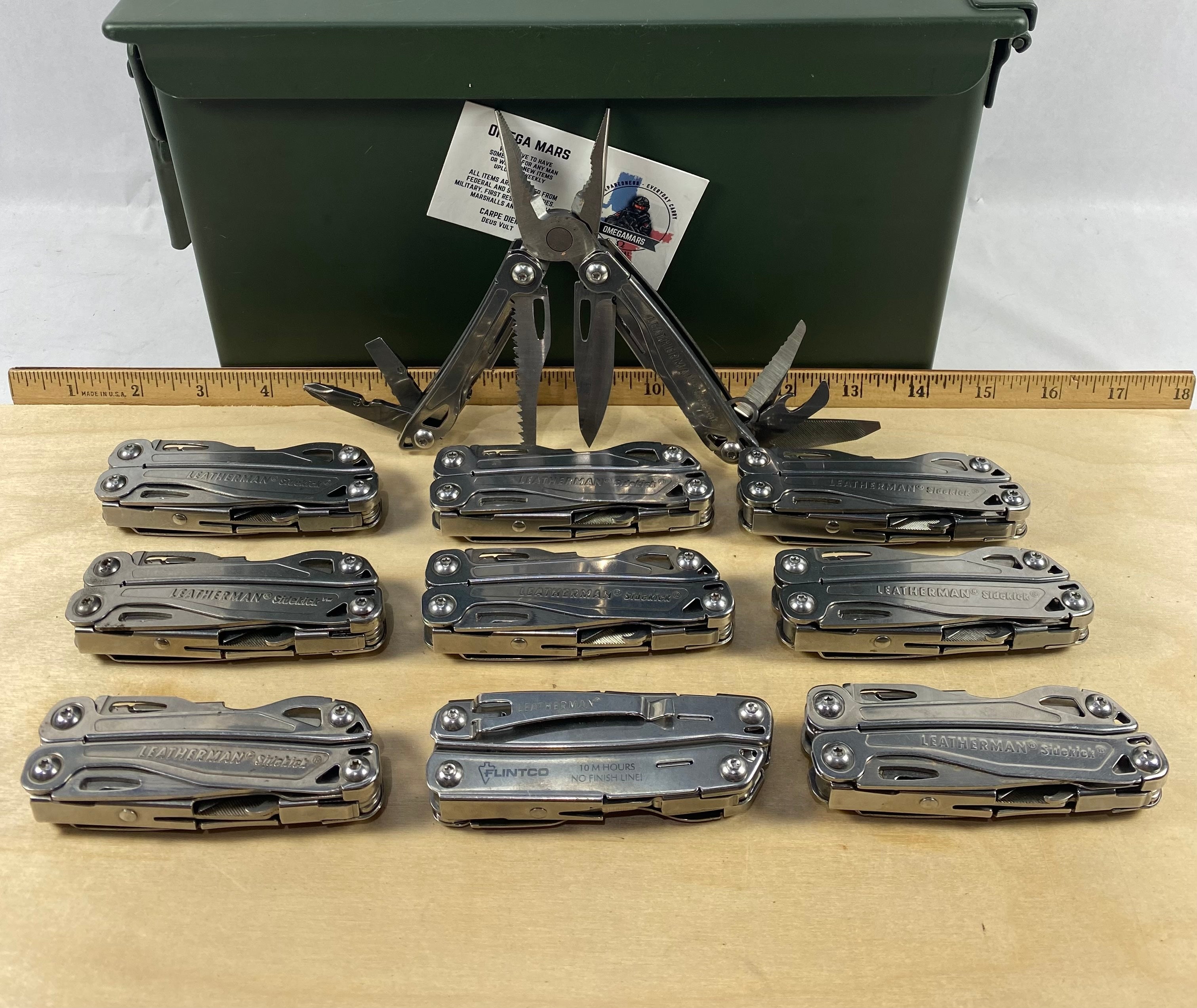 Leatherman Sidekick. Light usage. (multi-qty.) (MSRP $69.95 NEW)