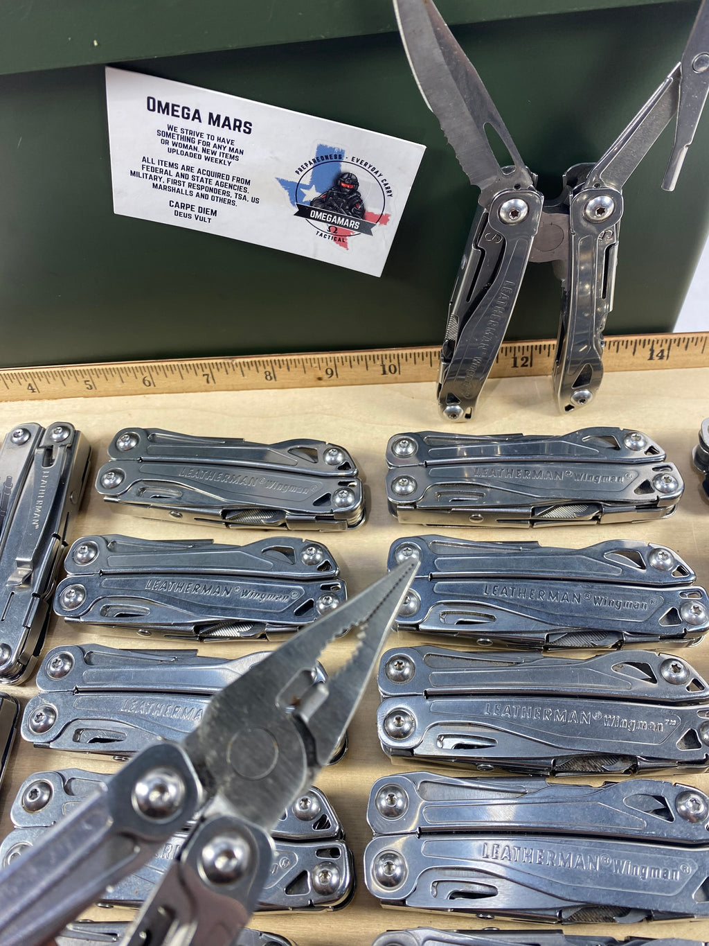 Leatherman Wingman. Light usage. (multi-qty.) (MSRP $49.95 NEW)