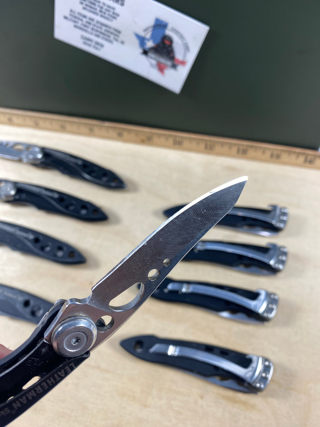 Leatherman Skeletool KB. Light usage. (multi-qty.) (MSRP $ 39.95 NEW)