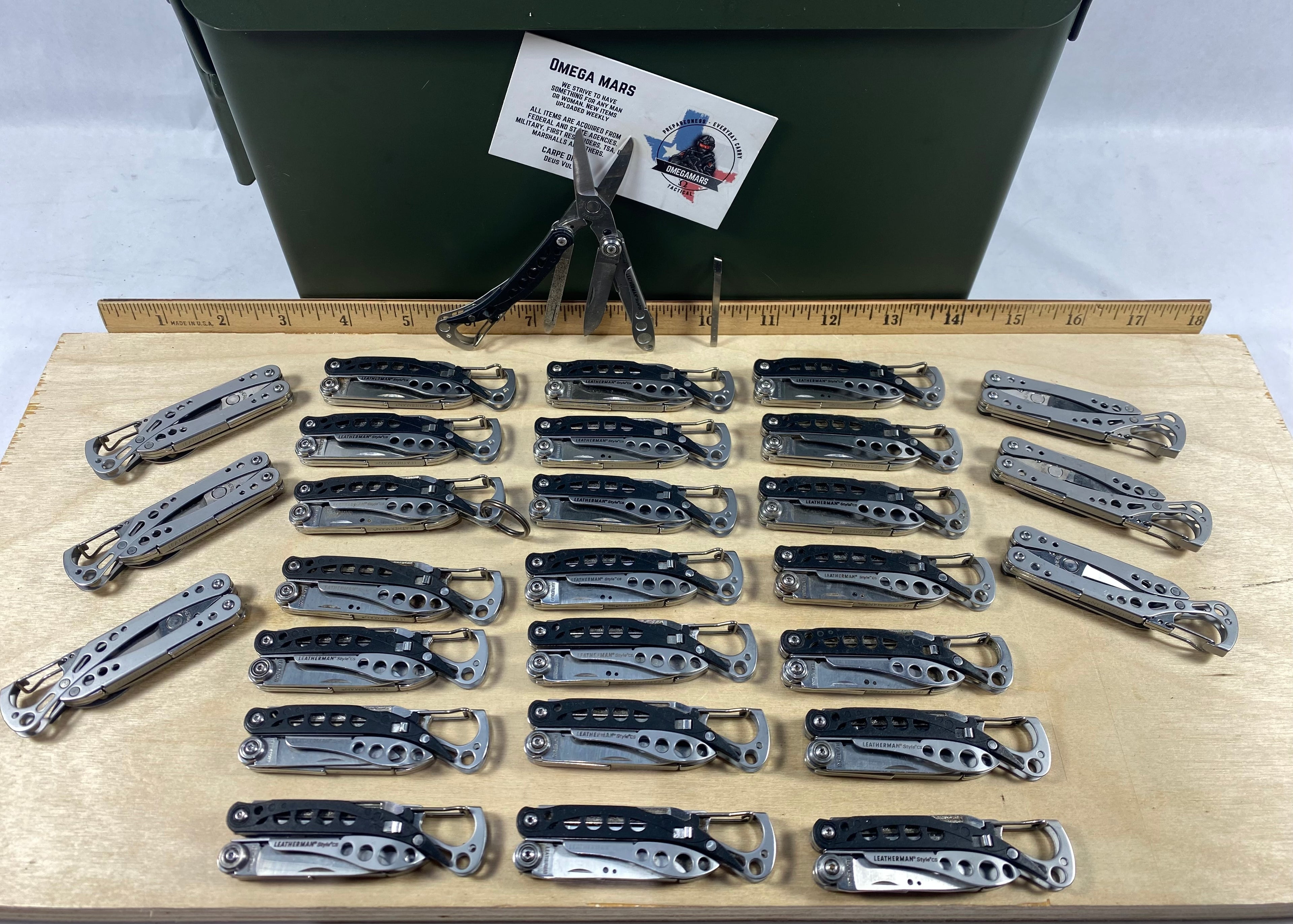 Leatherman Style CS. Light usage. Retired 2020. (multi-qty.)