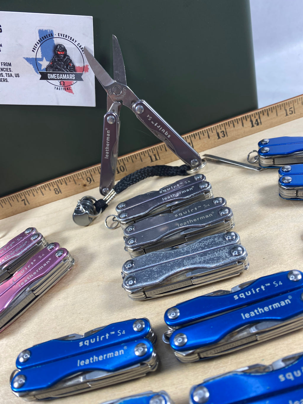 Leatherman Squirt S4. Light usage. Retired. (multi-qty.)