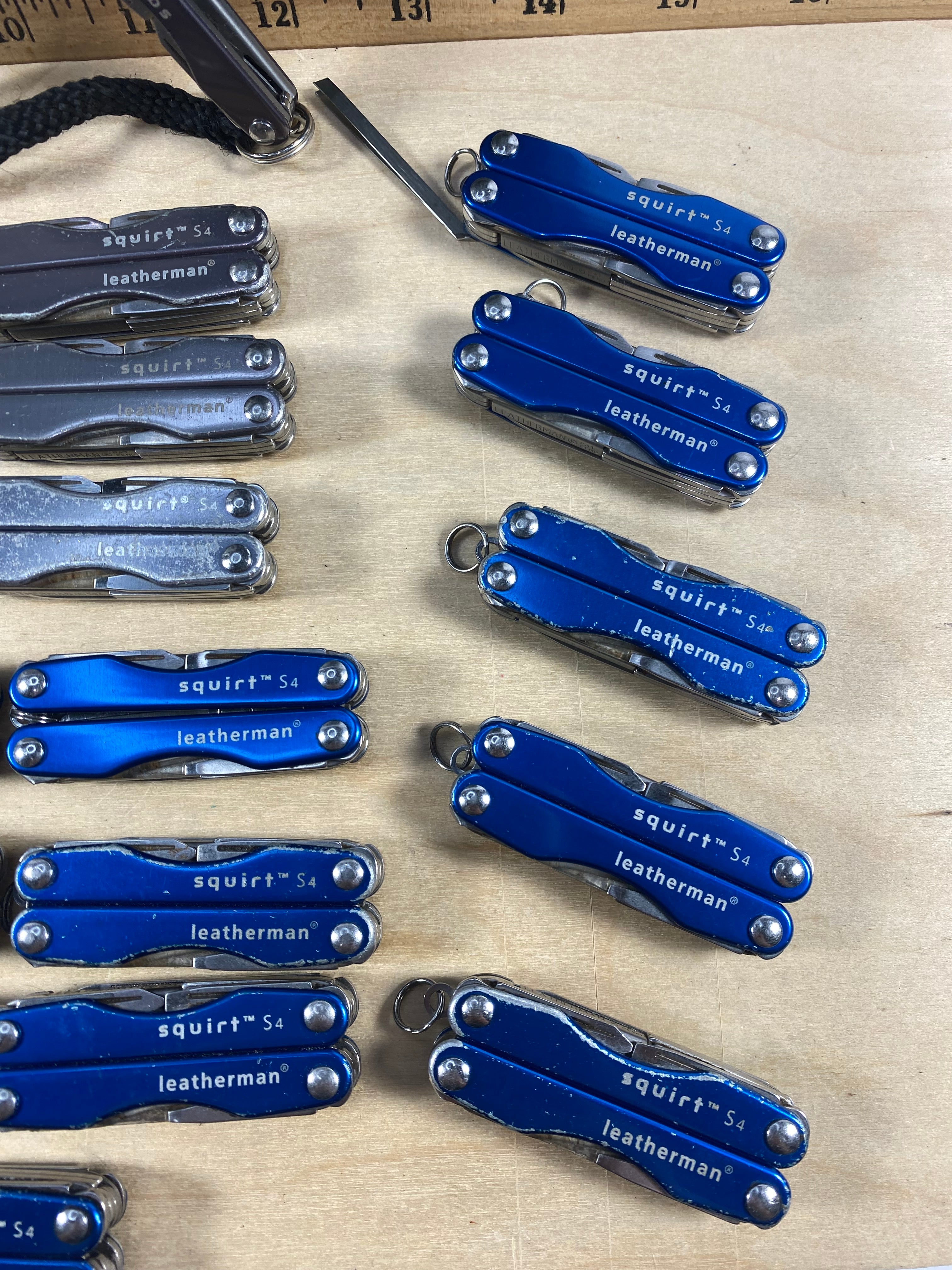 Leatherman Squirt S4. Light usage. Retired. (multi-qty.)