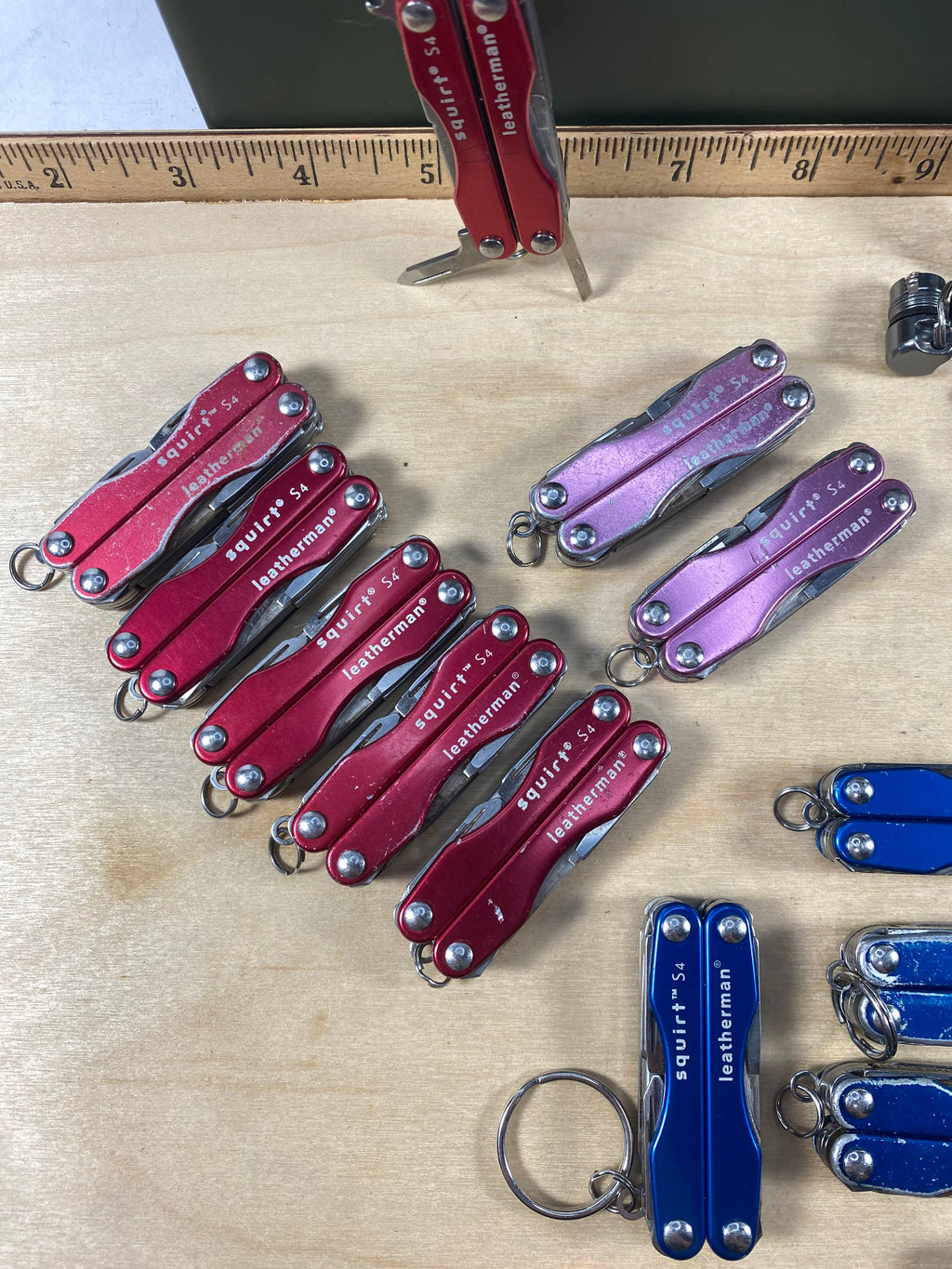 Leatherman Squirt S4. Light usage. Retired. (multi-qty.)