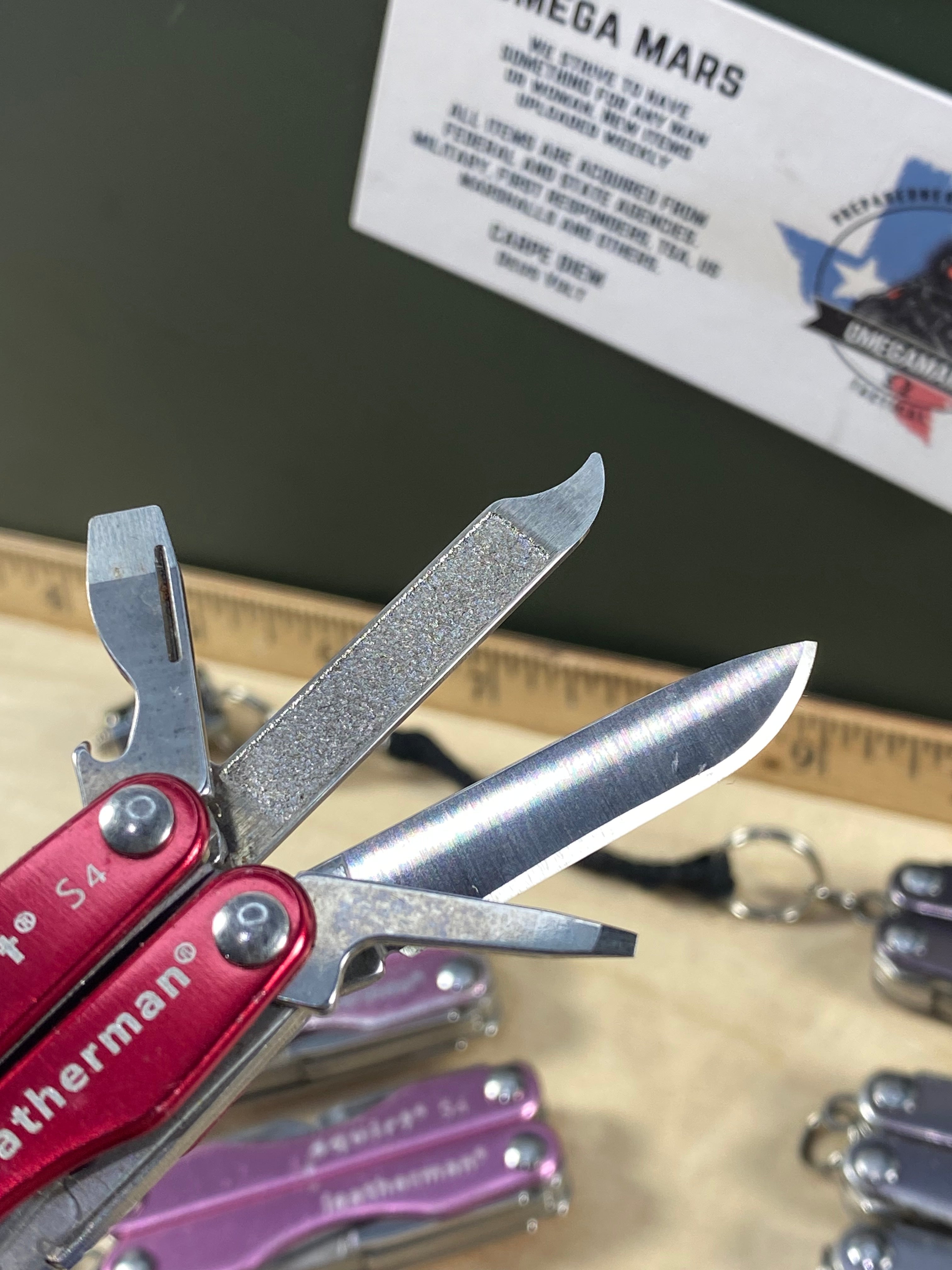 Leatherman Squirt S4. Light usage. Retired. (multi-qty.)