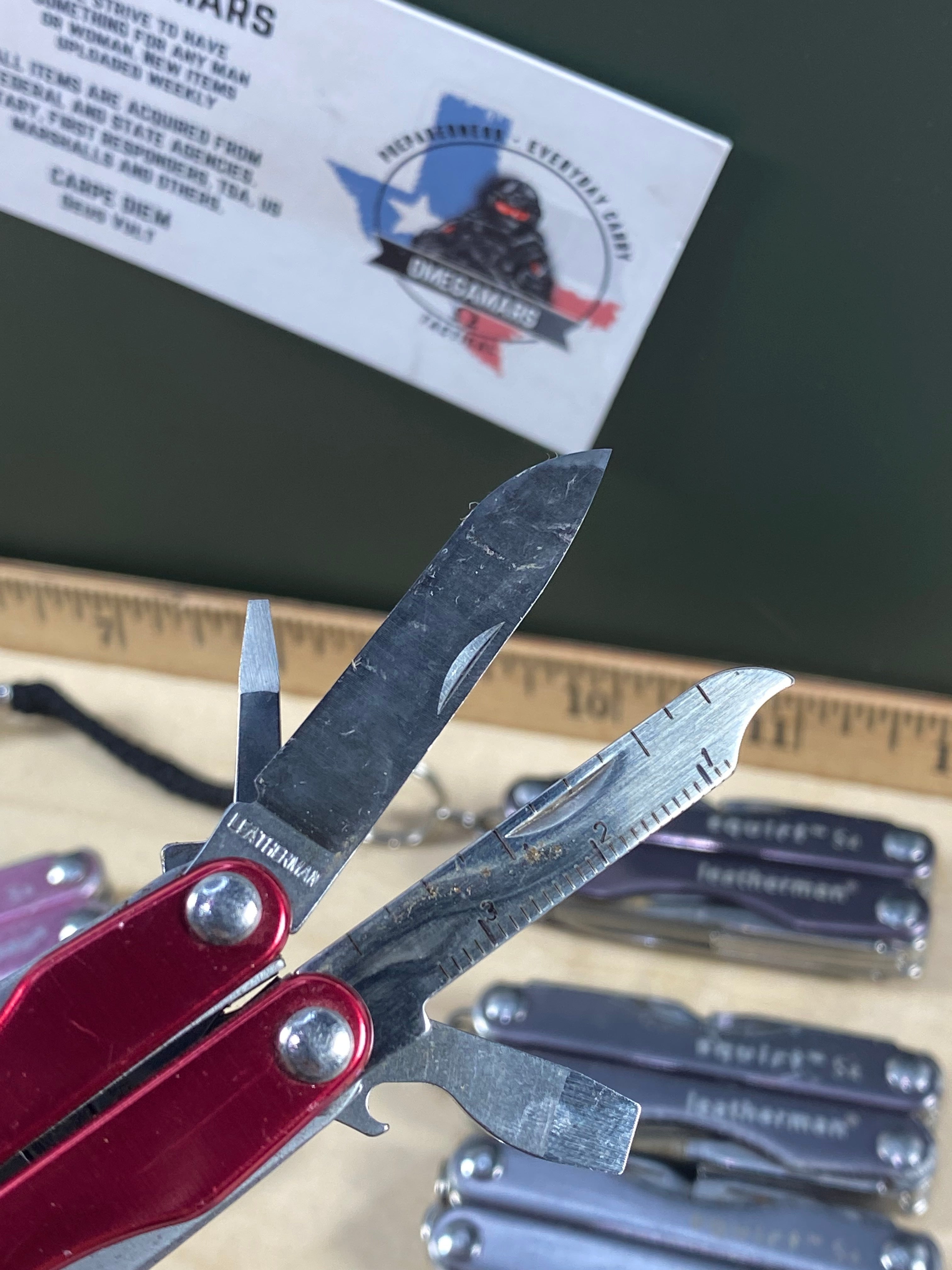 Leatherman Squirt S4. Light usage. Retired. (multi-qty.)
