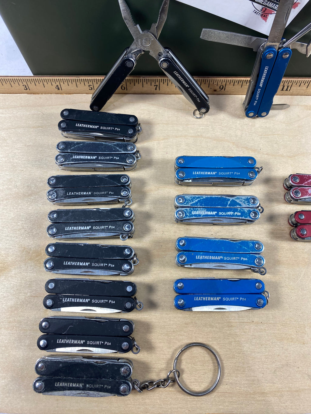 Leatherman Squirt PS4. Light usage. Retired. (multi-qty.)